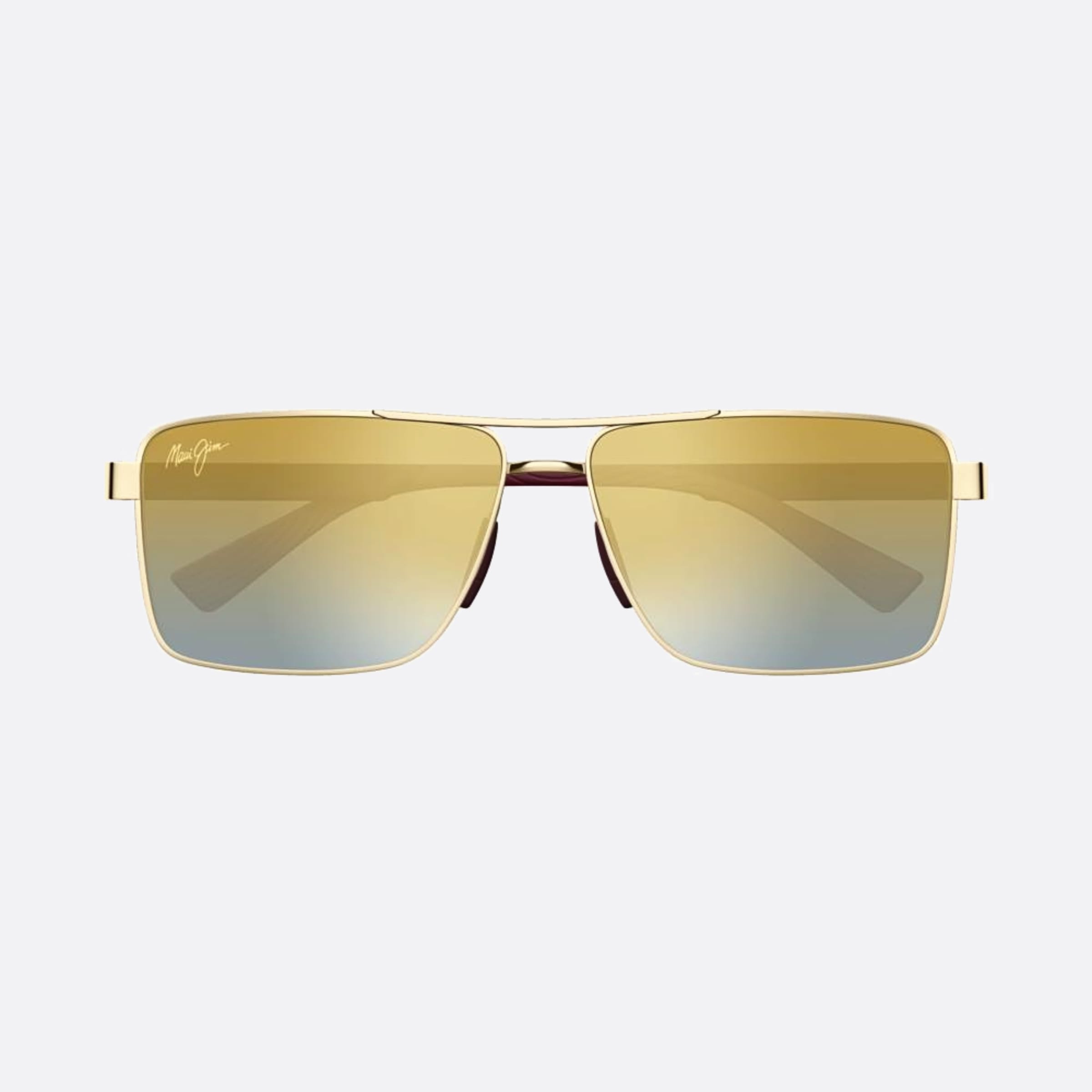 Maui 60mm Jim Piha Dgs621 Red Pilot Men Sunglasses - Main View