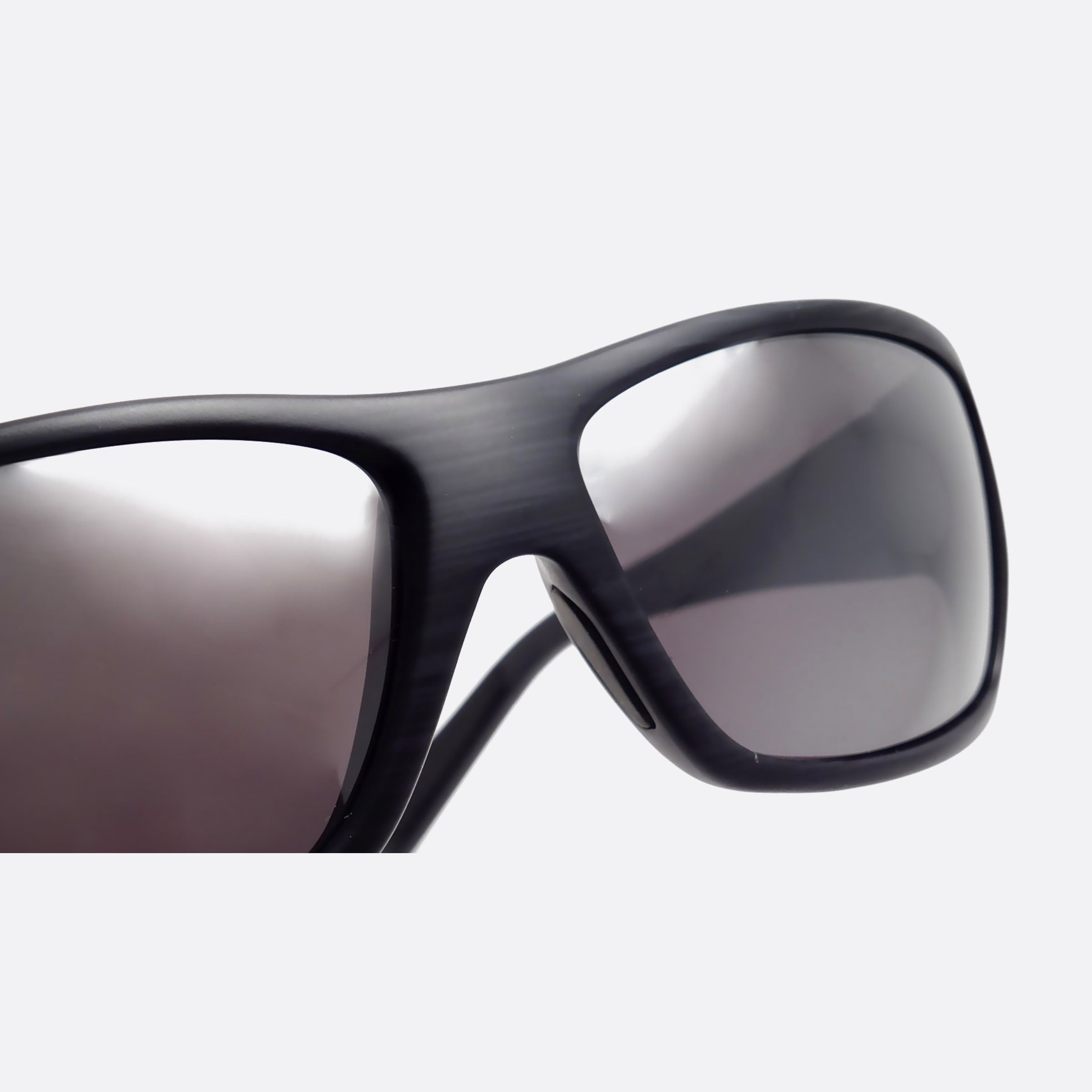 Maui 60mm Jim Wassup 02w Black Rectangle Polarized Unisex Sunglasses - Lifestyle Shot