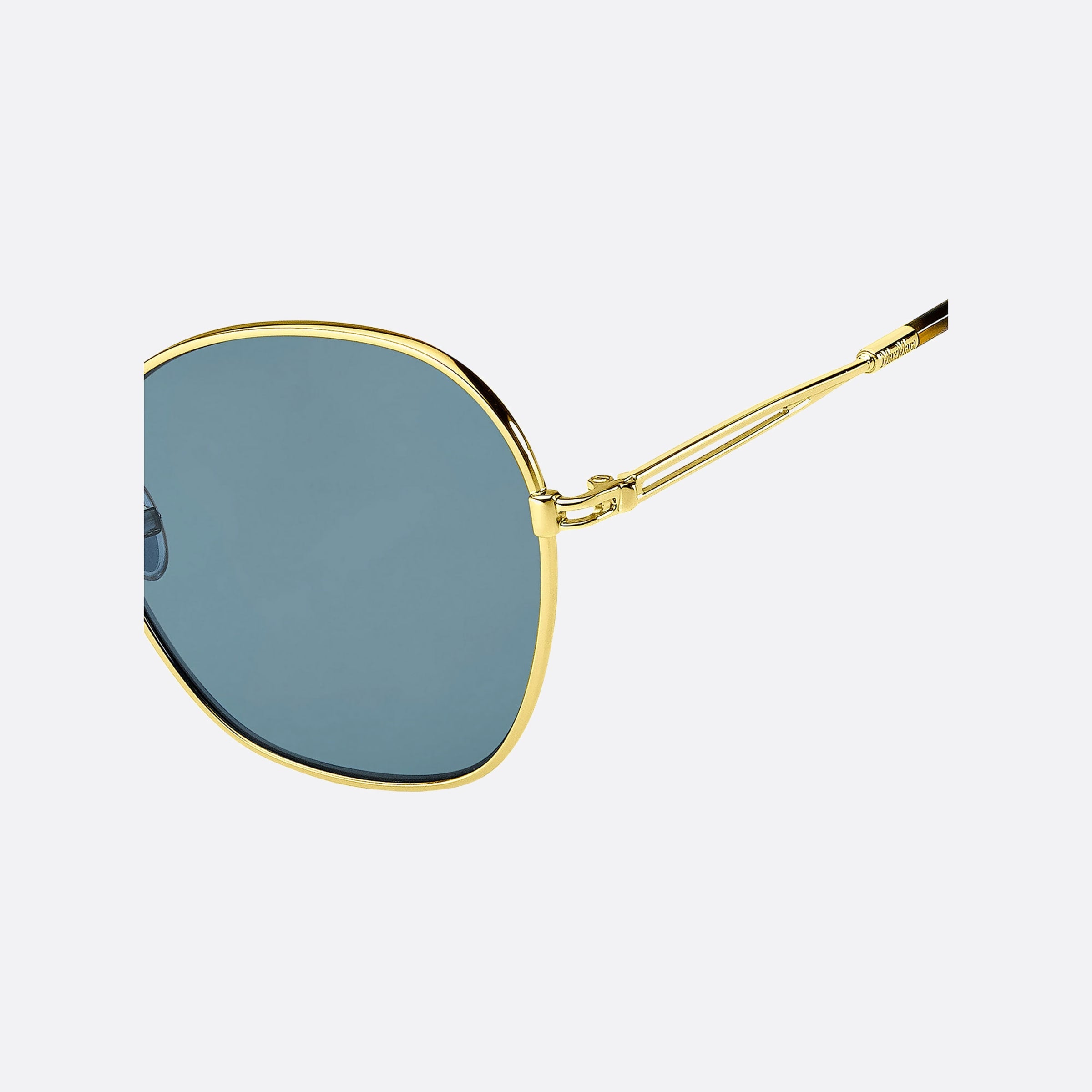 Max 57mm Mara Bridge Iii J5g Gold Butterfly Women Sunglasses - Detail View