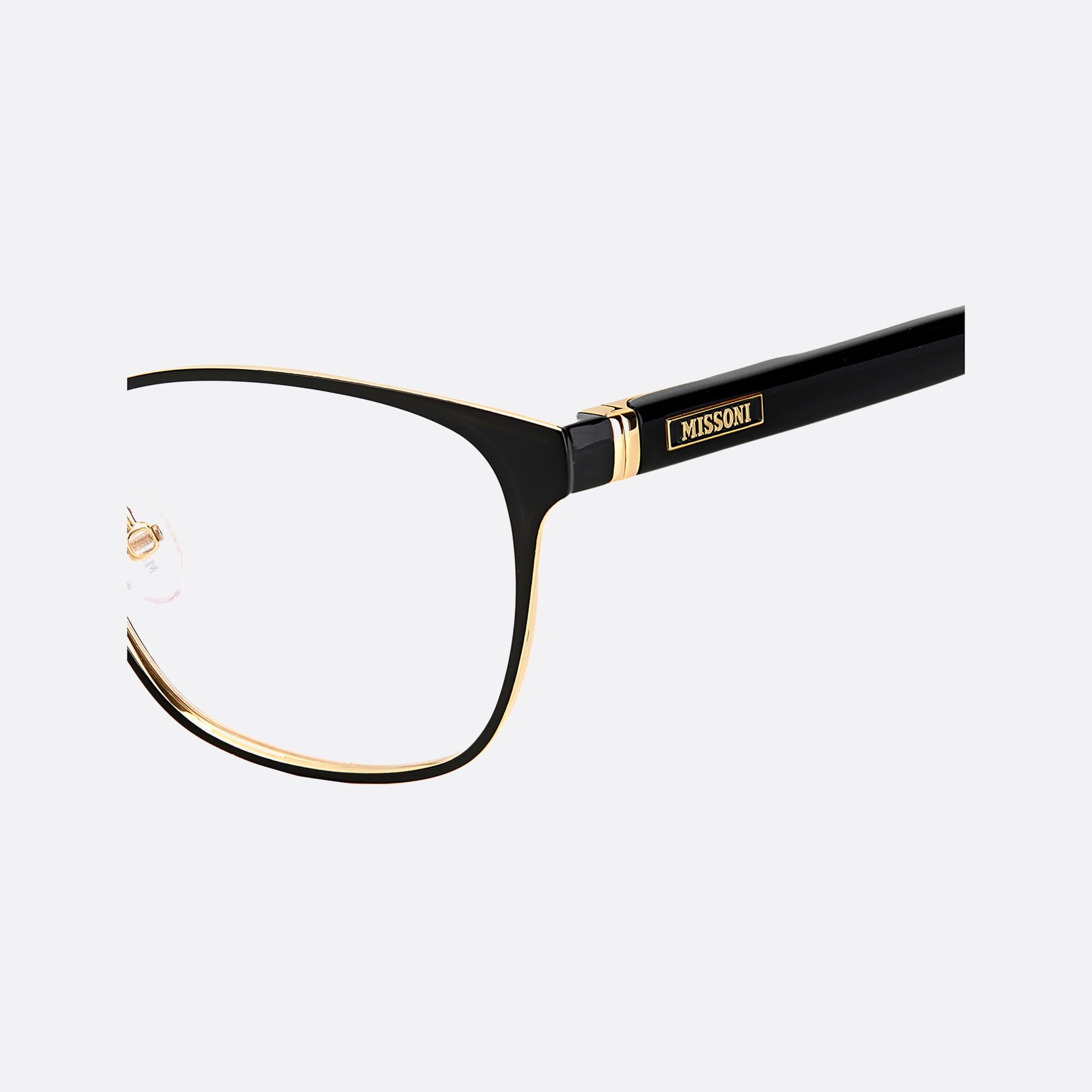 Missoni 52mm Mis Rhl Black Geometric Women Eyeglasses - Lifestyle Shot