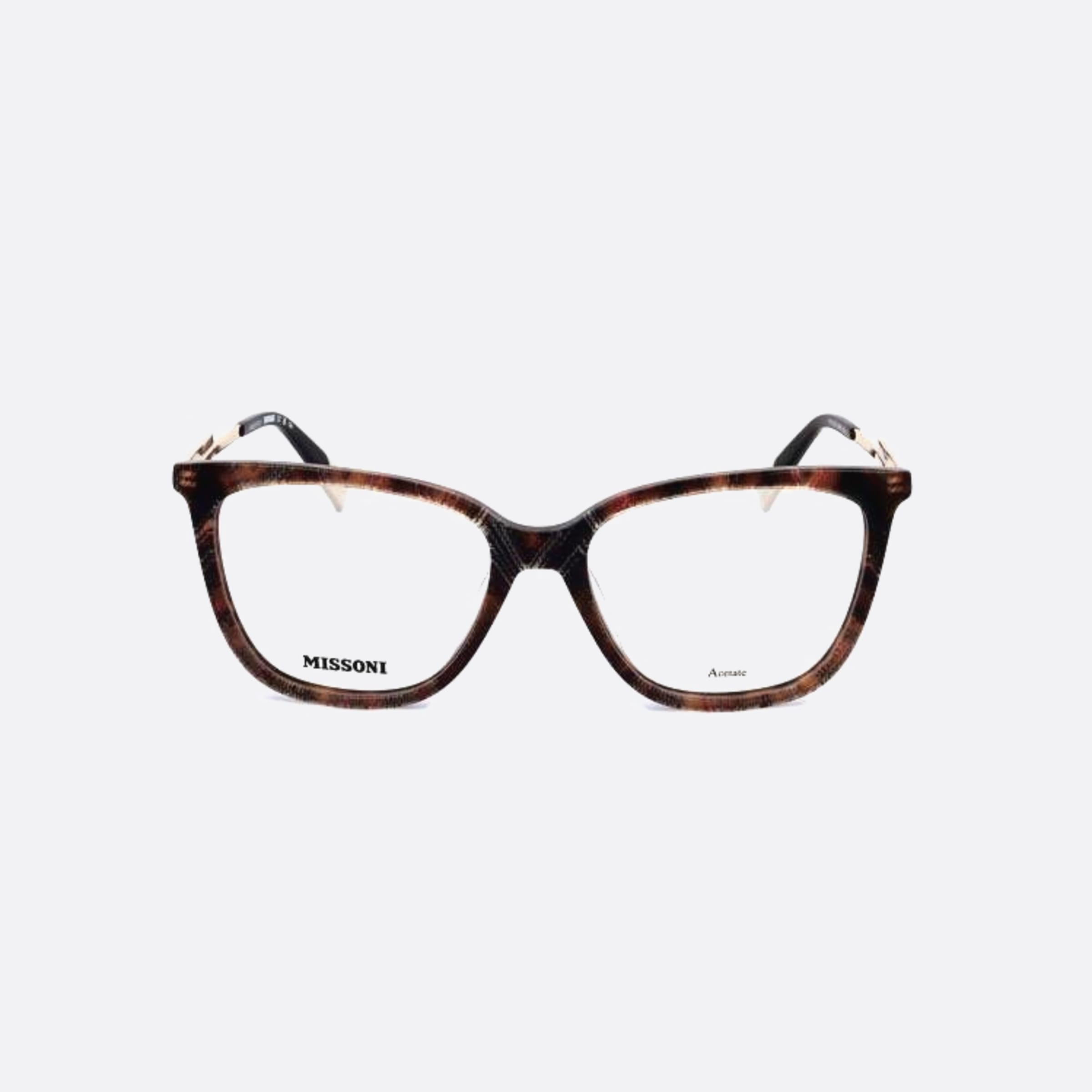 Missoni 53mm Mis Map Havana Squared Women Eyeglasses - Main View