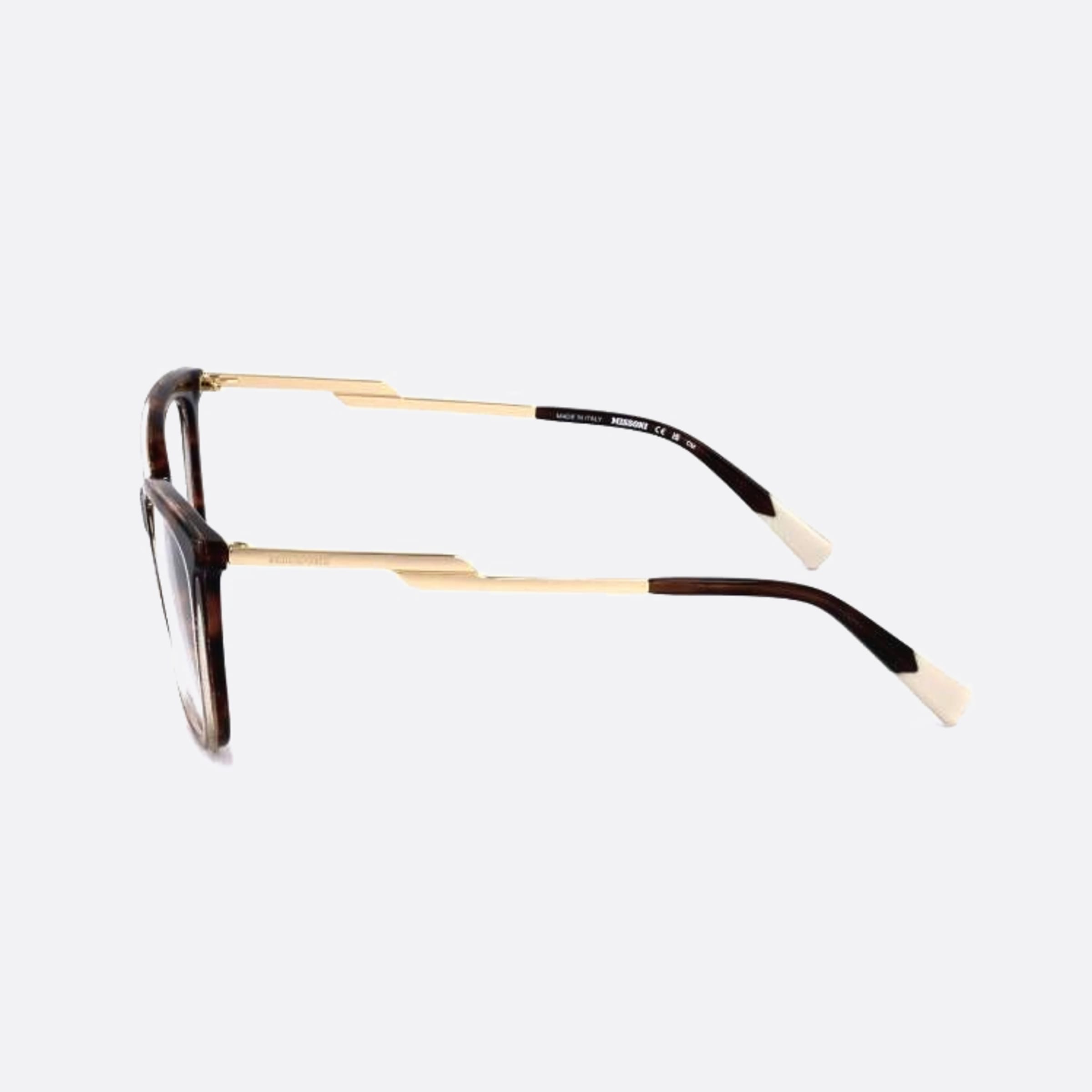 Missoni 53mm Mis Map Havana Squared Women Eyeglasses - Detail View