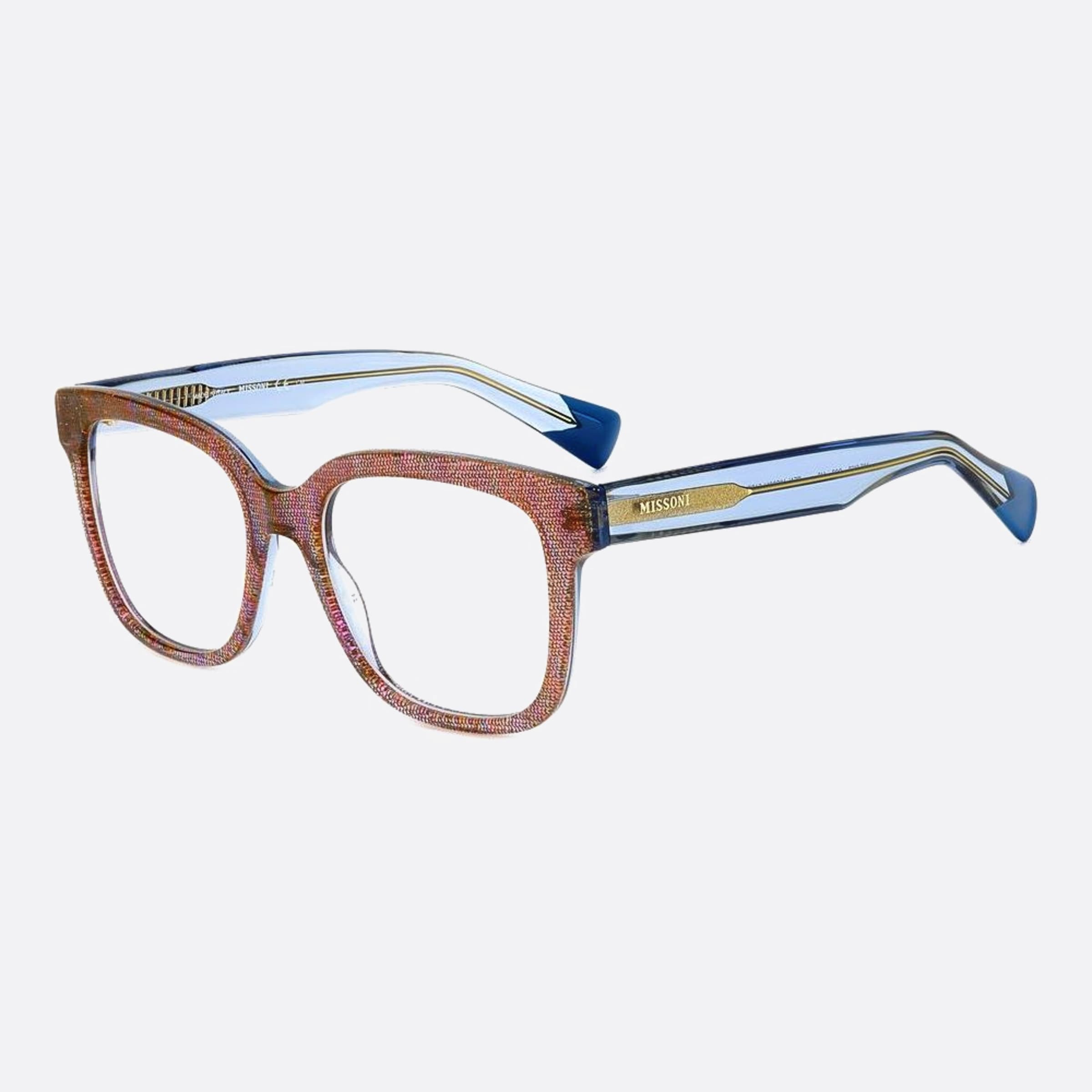 Missoni 51mm Mis Qq7 Havana Squared Women Eyeglasses - Side View