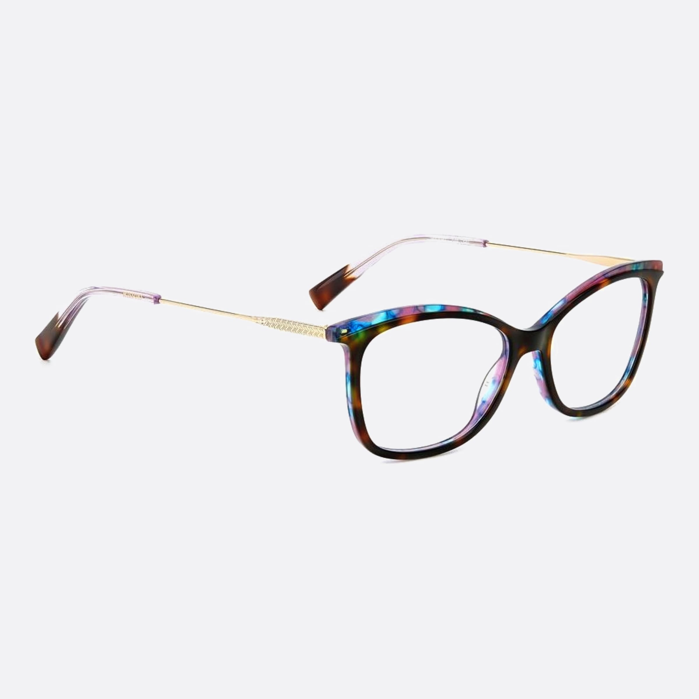 Missoni 54mm Mis 2vm Havana Geometric Women Eyeglasses - Detail View