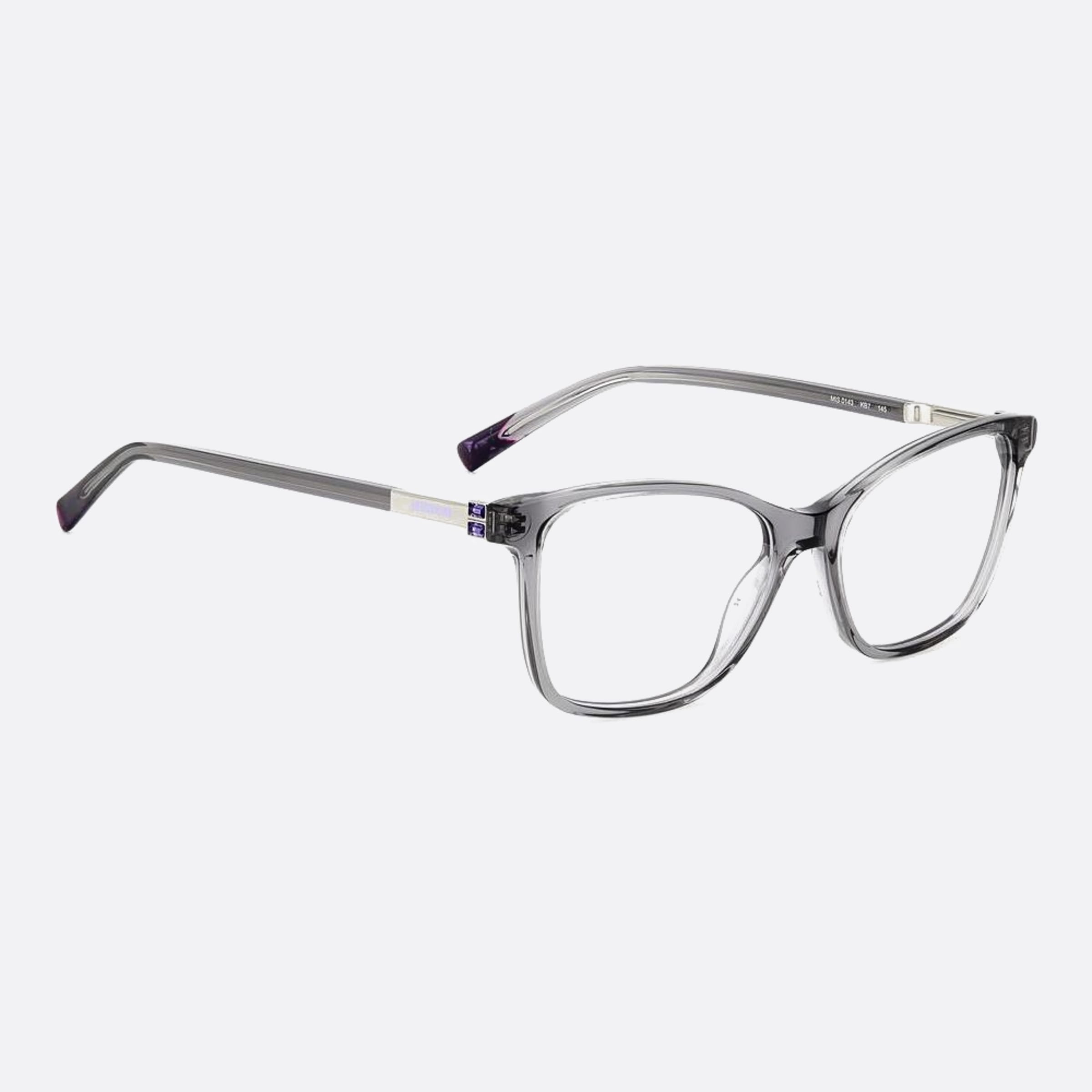 Missoni 53mm Mis Kb7 Grey Geometric Women Eyeglasses - Detail View