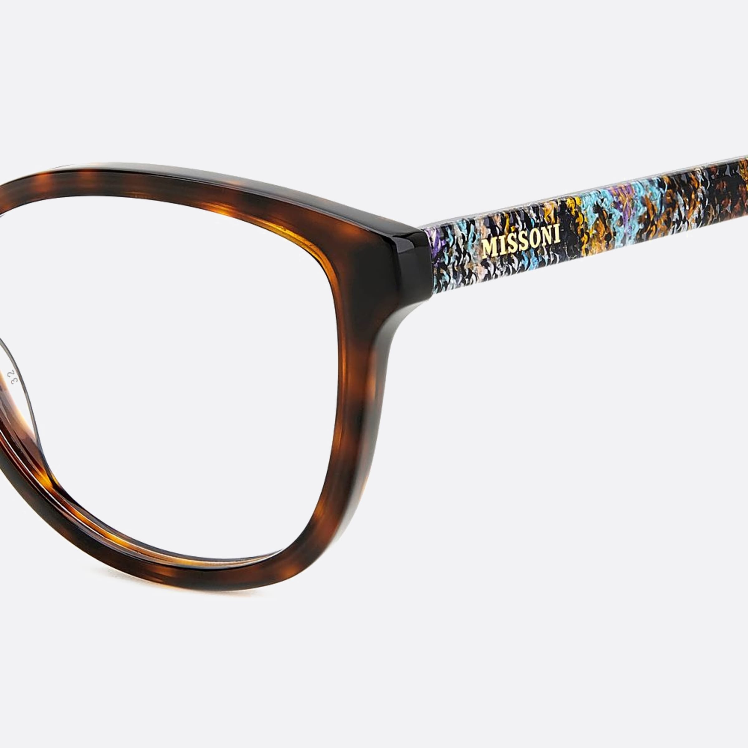 Missoni 53mm Mis Havana Cat Eye Women Eyeglasses - Detail View