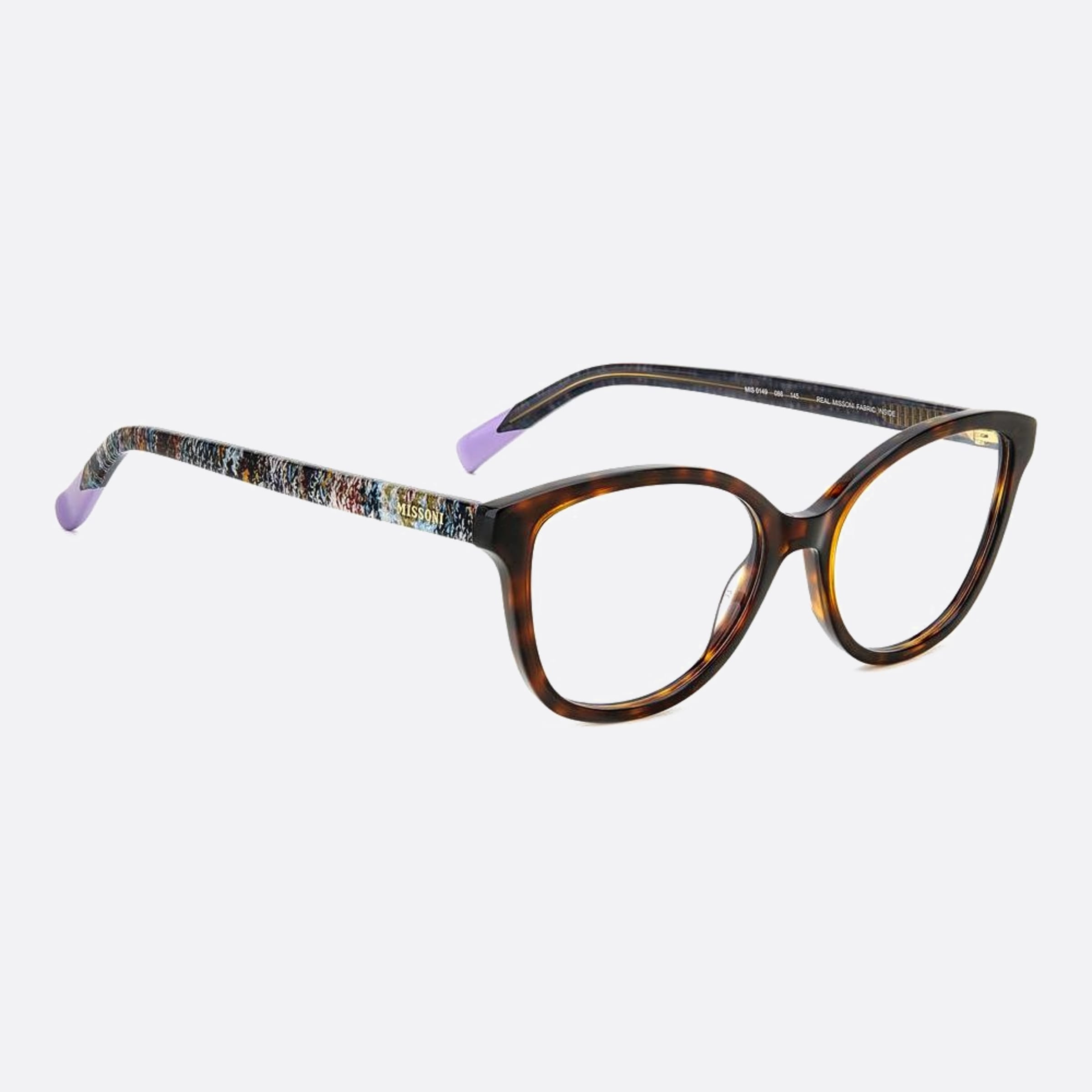 Missoni 53mm Mis Havana Cat Eye Women Eyeglasses - Lifestyle Shot