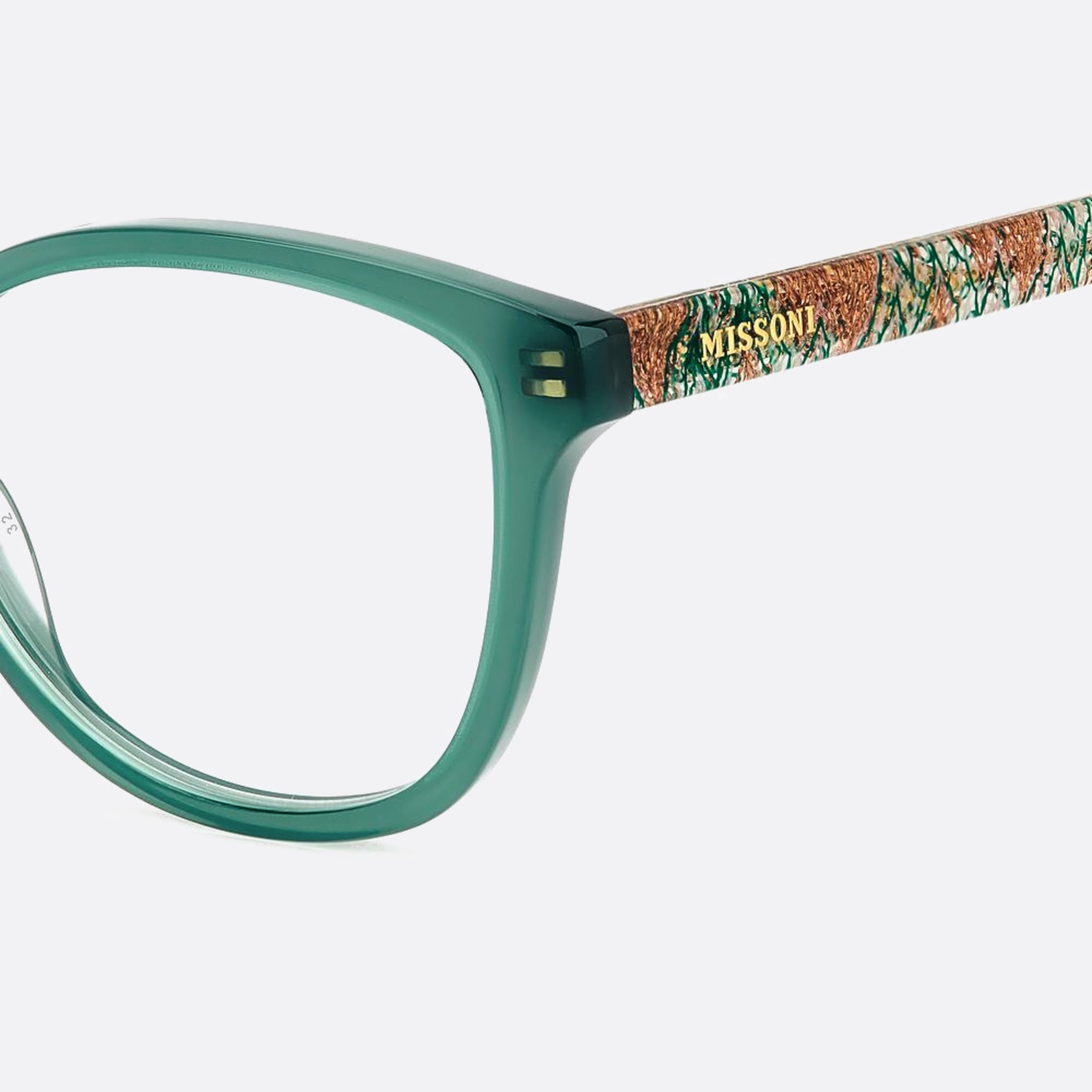 Missoni 53mm Mis 1ed Green Cat Eye Women Eyeglasses - Lifestyle Shot