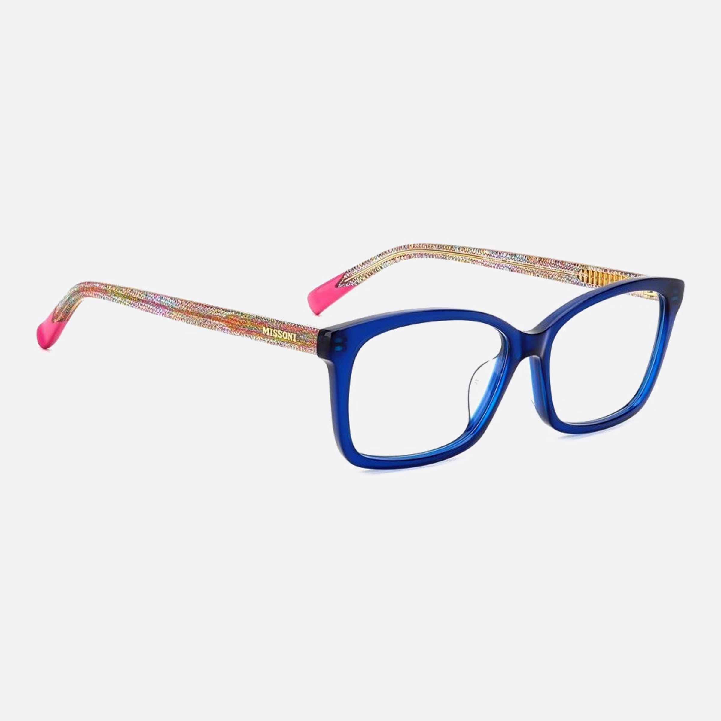 Missoni 54mm Mis Pjp Blue Geometric Women Eyeglasses - Lifestyle Shot