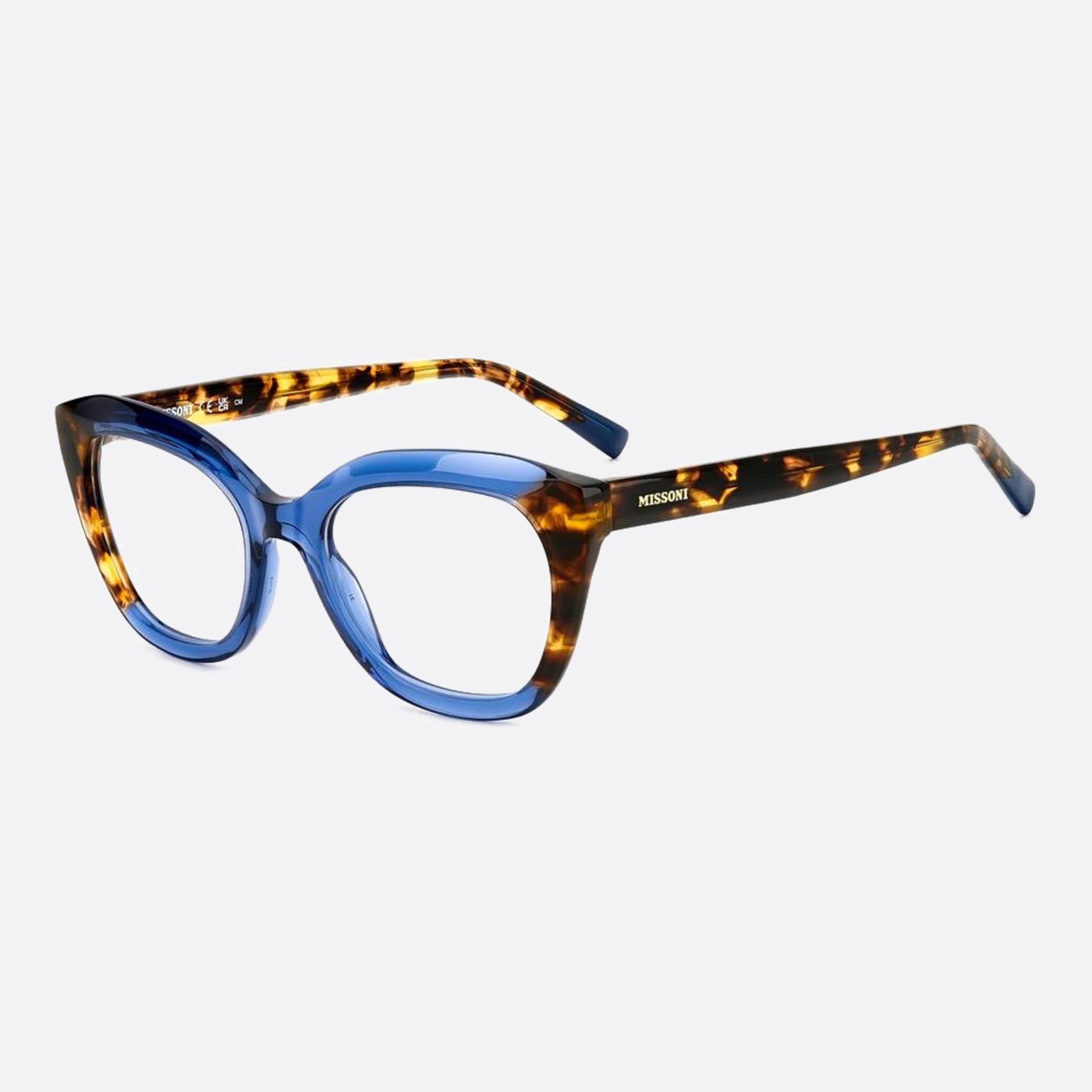 Missoni 51mm Mis Jbw Blue Butterfly Women Eyeglasses - Side View