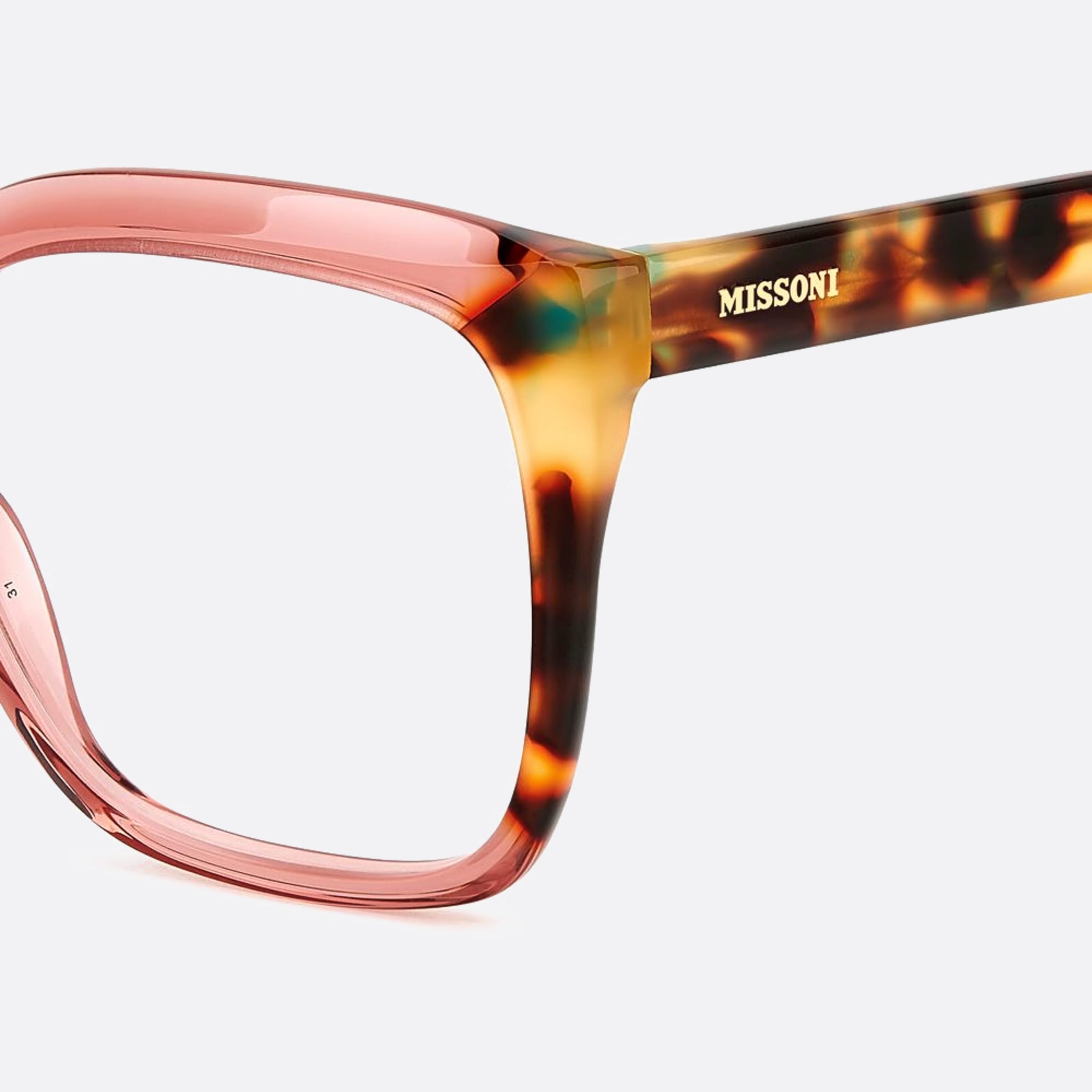 Missoni 54mm Mis 0uc Havana Squared Women Eyeglasses - Detail View
