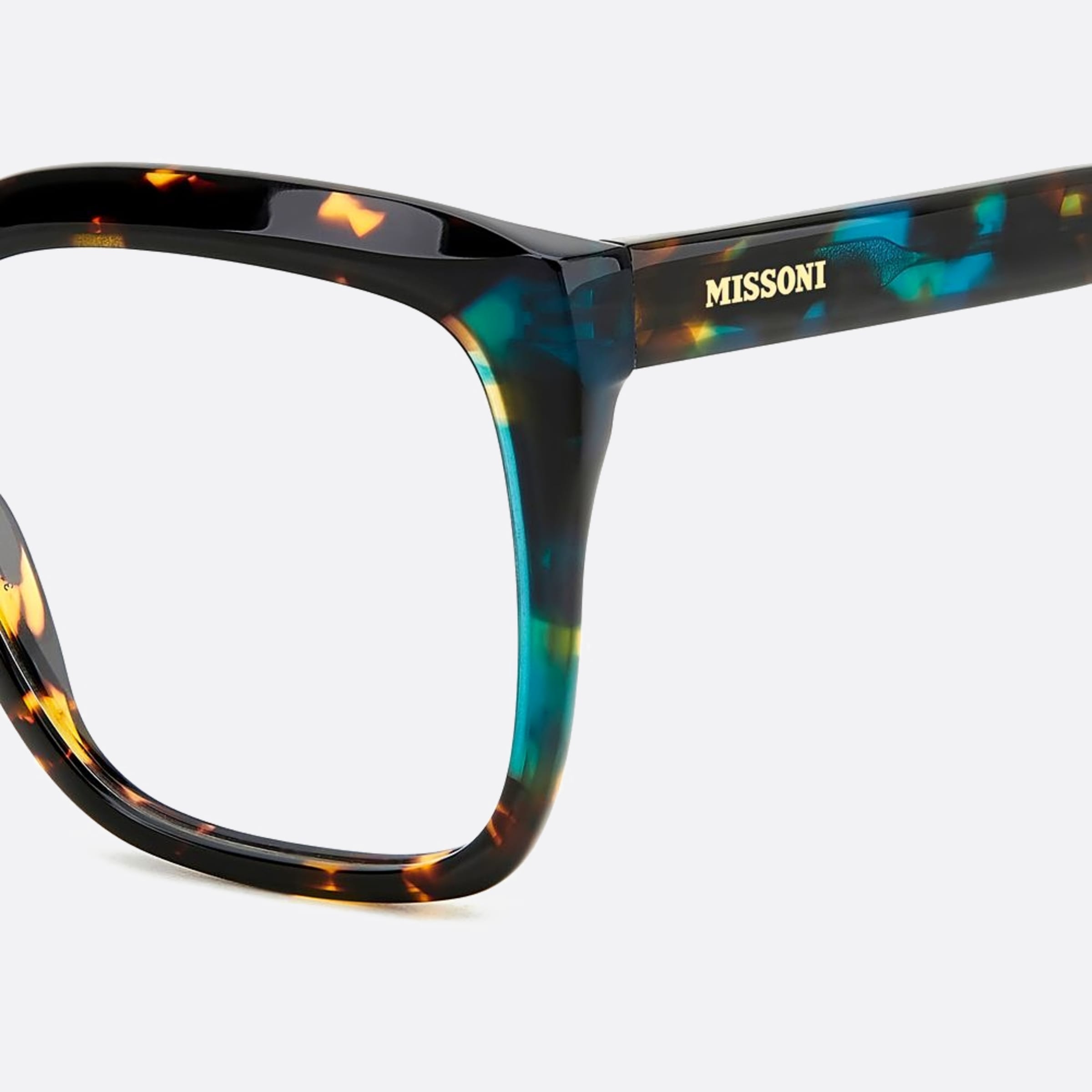 Missoni 54mm Mis Phw Havana Squared Women Eyeglasses - Lifestyle Shot