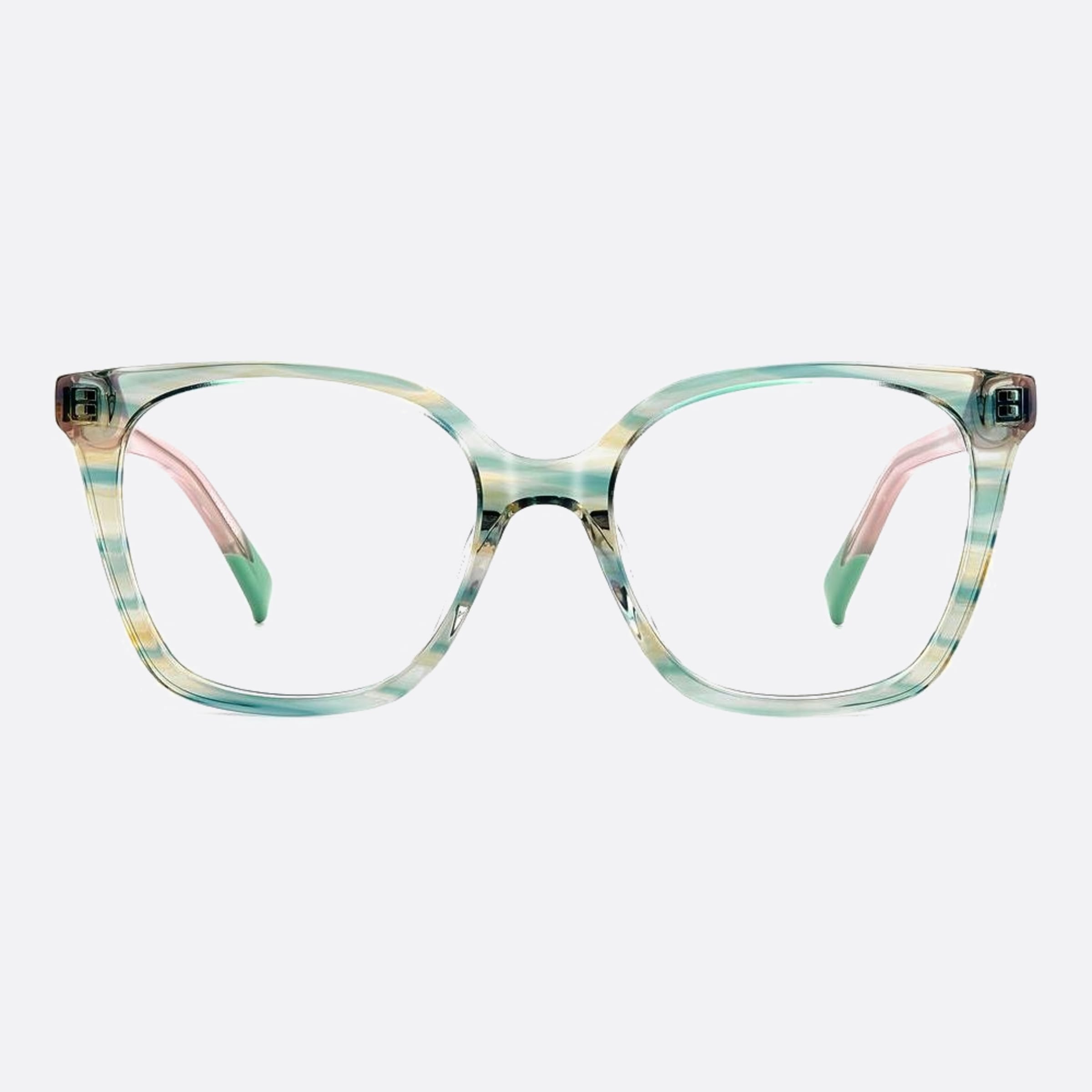 Missoni 51mm Mis 6ak Green Squared Women Eyeglasses - Main View