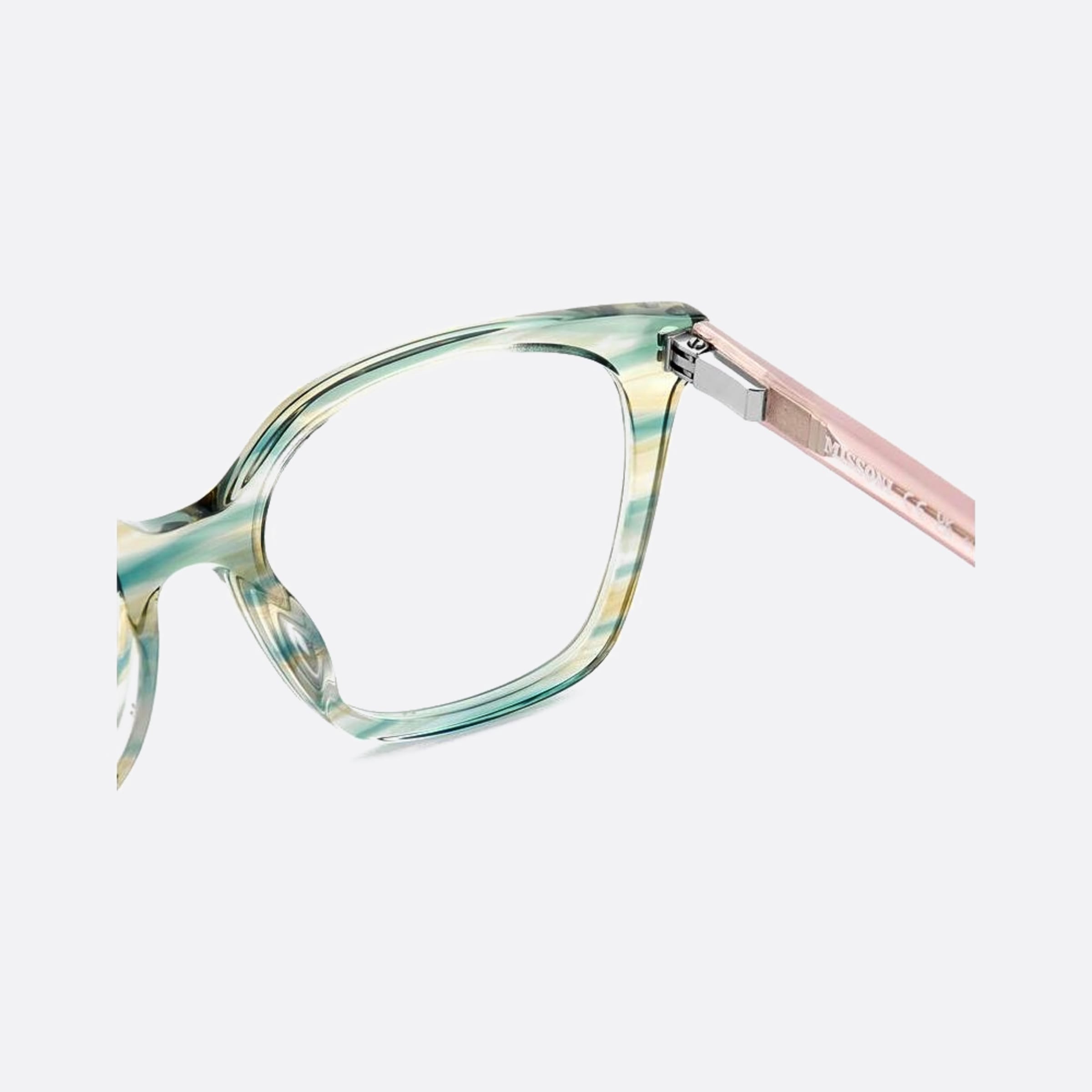 Missoni 51mm Mis 6ak Green Squared Women Eyeglasses - Lifestyle Shot