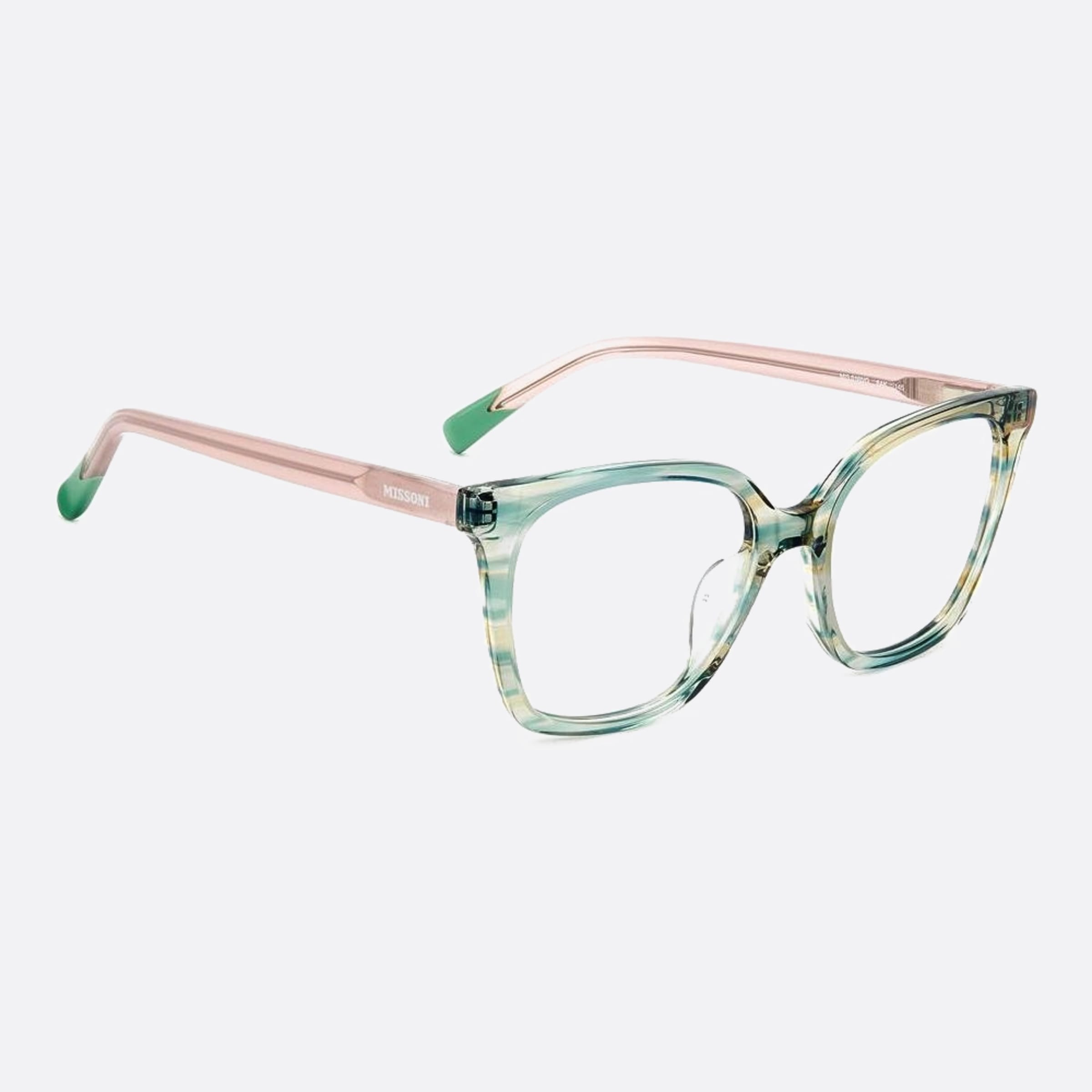 Missoni 51mm Mis 6ak Green Squared Women Eyeglasses - Additional Angle