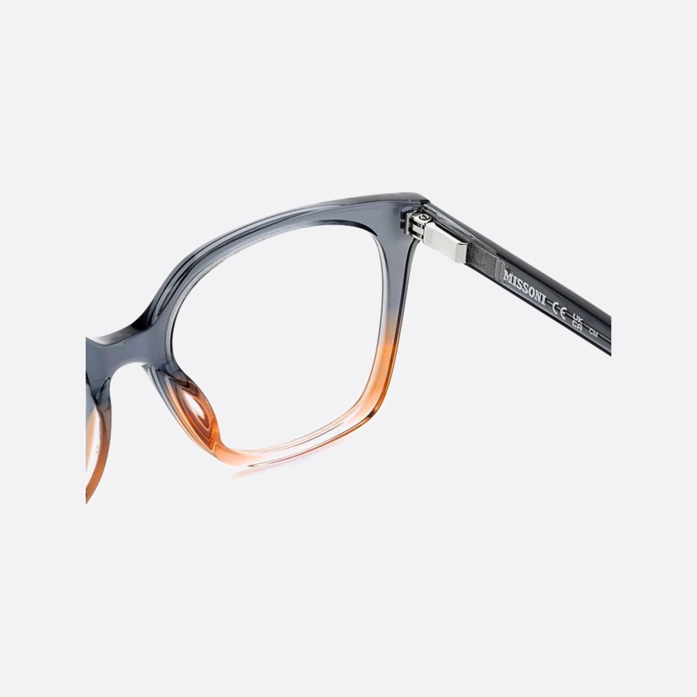 Missoni 51mm Mis S05 Grey Squared Women Eyeglasses - Detail View