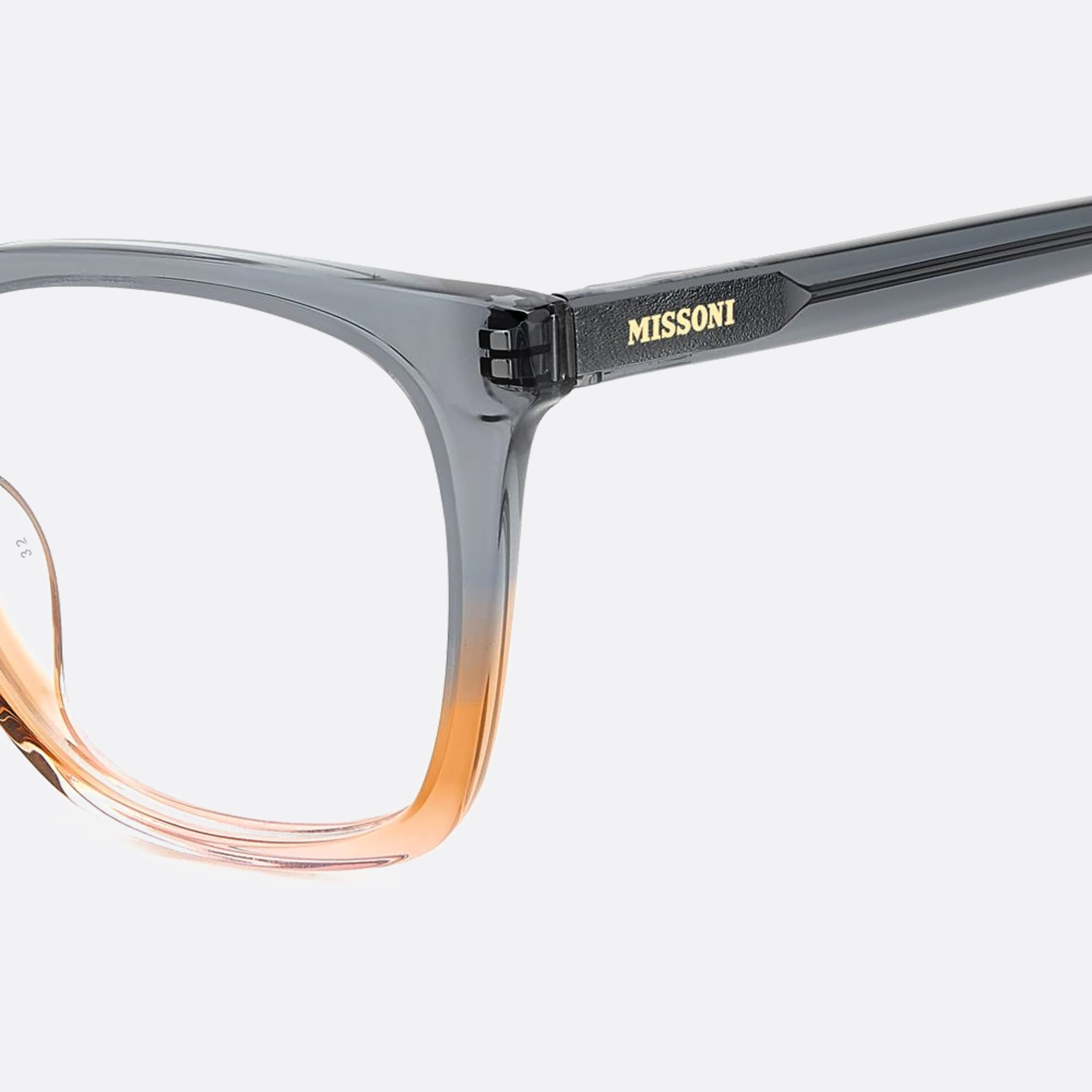 Missoni 51mm Mis S05 Grey Squared Women Eyeglasses - Additional Angle