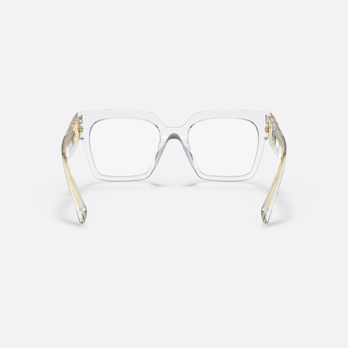 Rame ochelari de vedere Miu Miu MU 04UV 2AZ-1O1, patrati alb, pentru femei, punte simplă integrată, literele brandului pe brațe