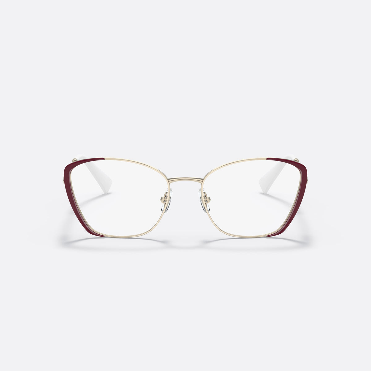 Miu Miu MU 51UV 54 eyeglasses, black phantos frame for women, plain metal bridge, brand lettering on the temples