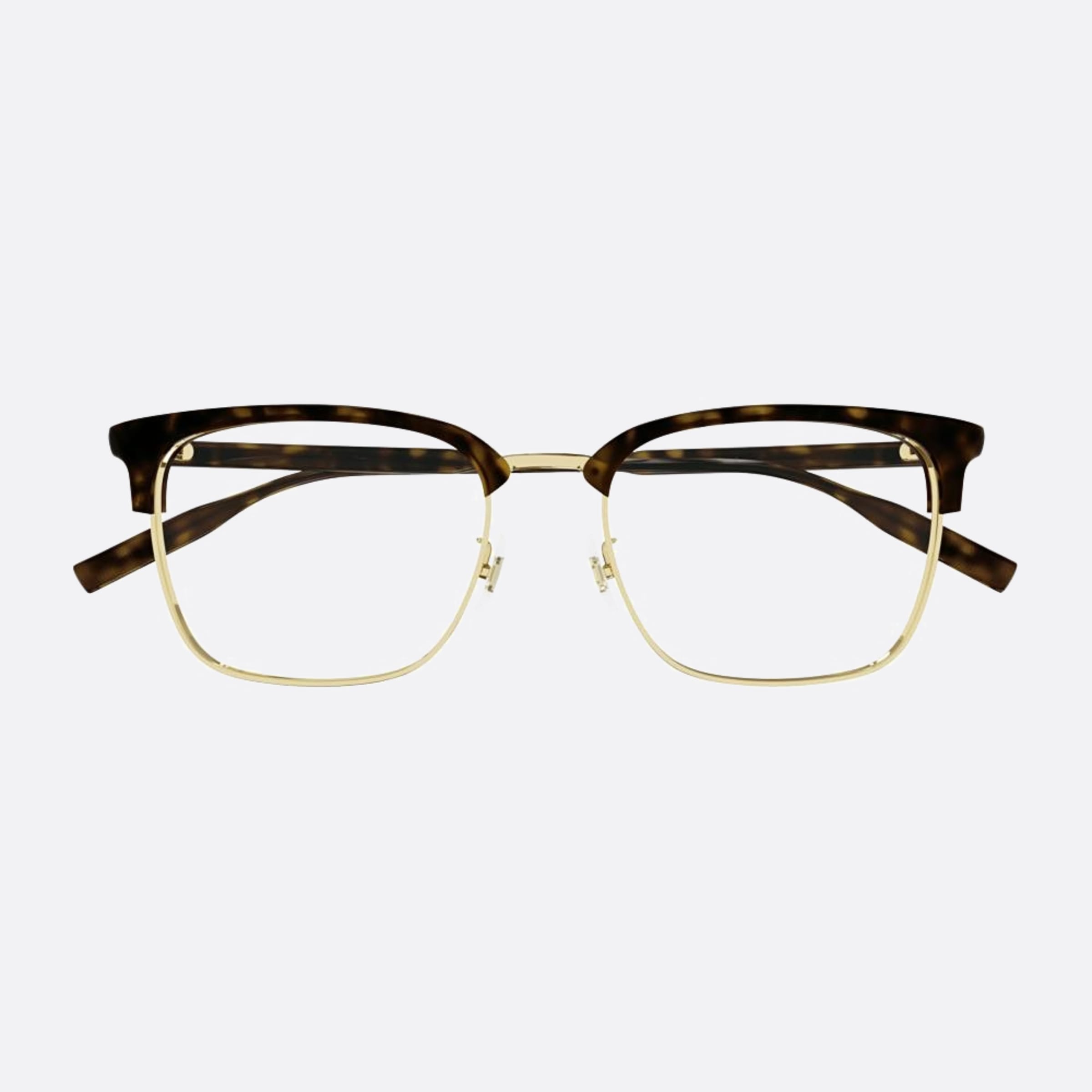 Montblanc 56mm Mb0199oa Hvgd Havana Squared Man Eyeglasses - Main View