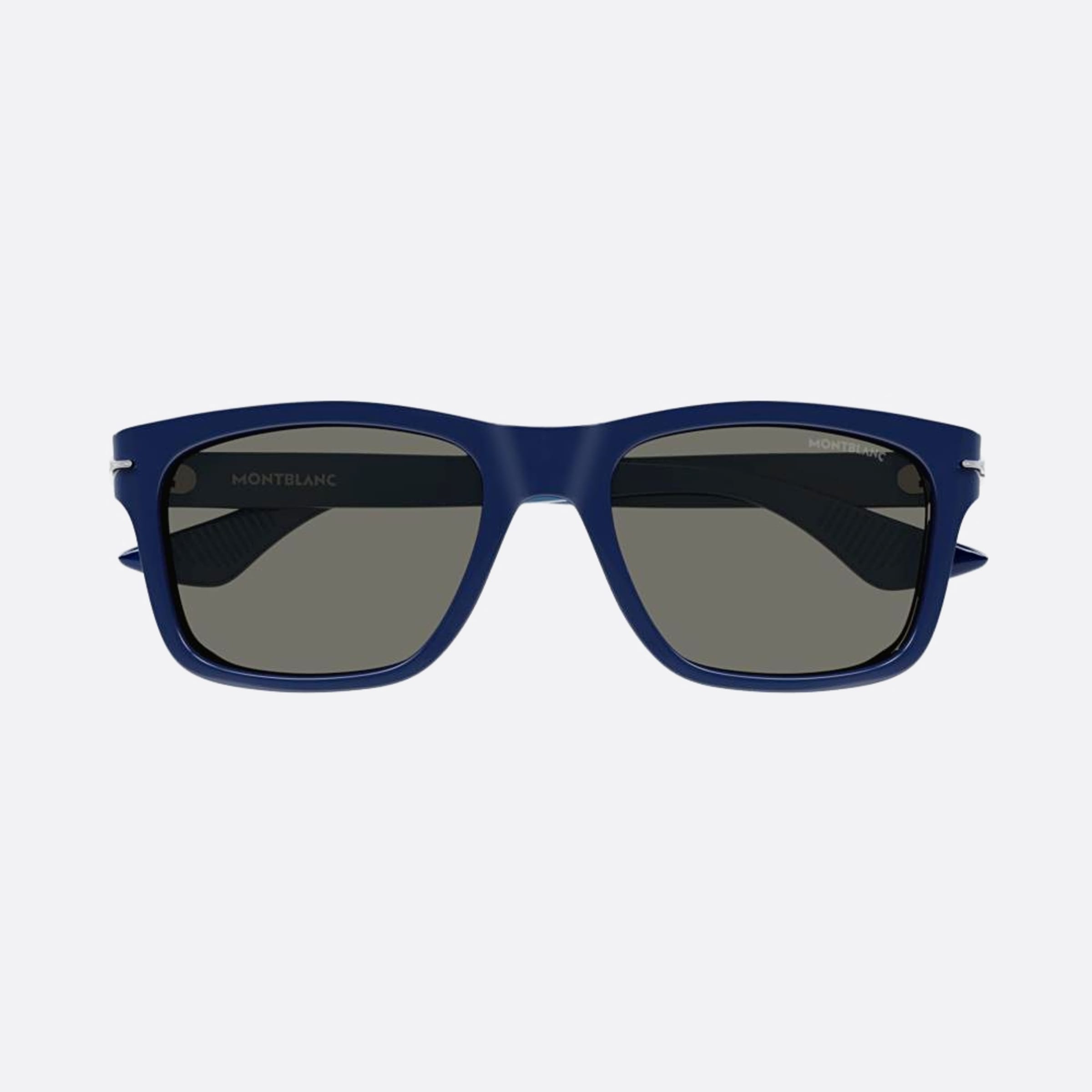 Montblanc 54mm Blue Squared Man Sunglasses - Main View