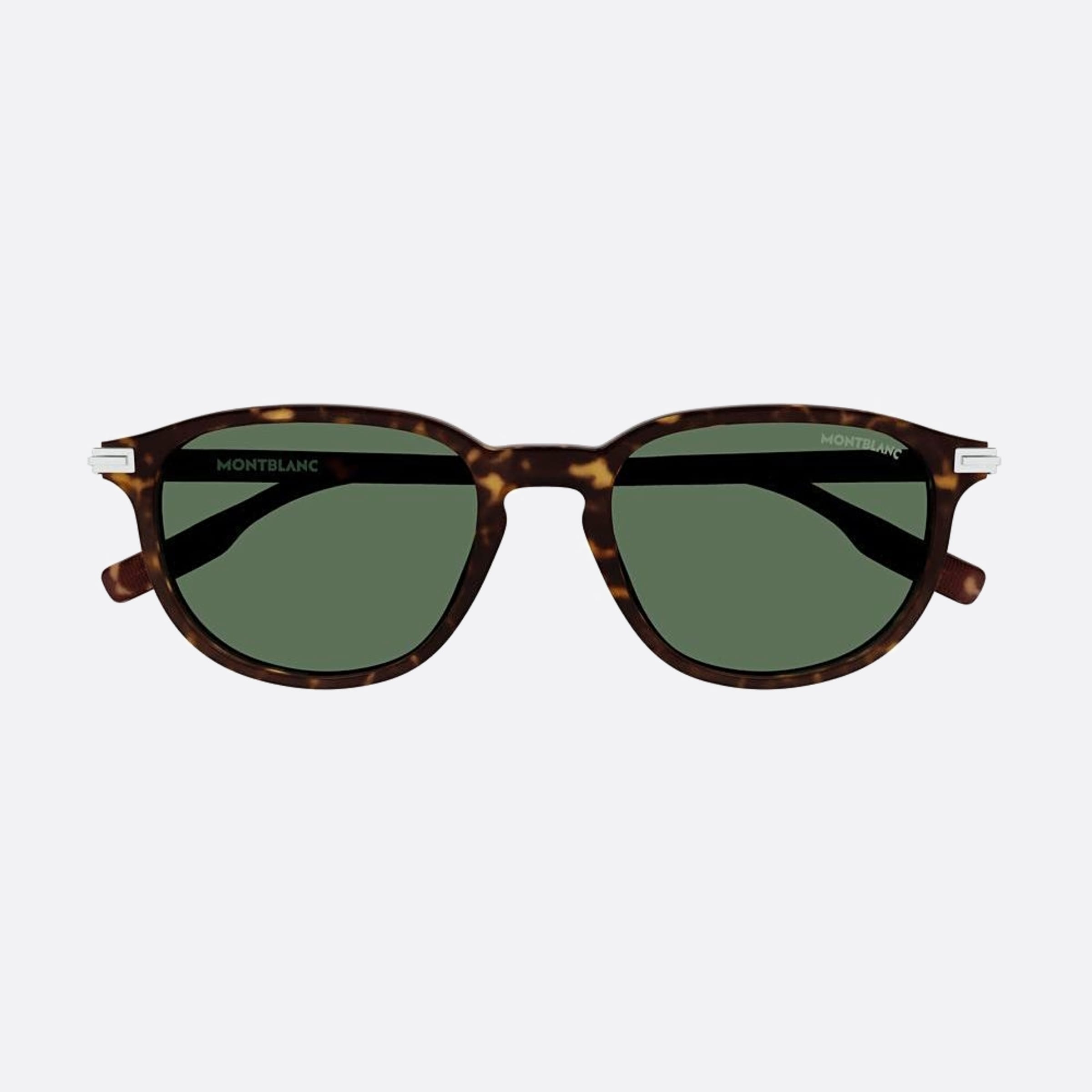 Montblanc 52mm Havana Visor Man Sunglasses - Main View