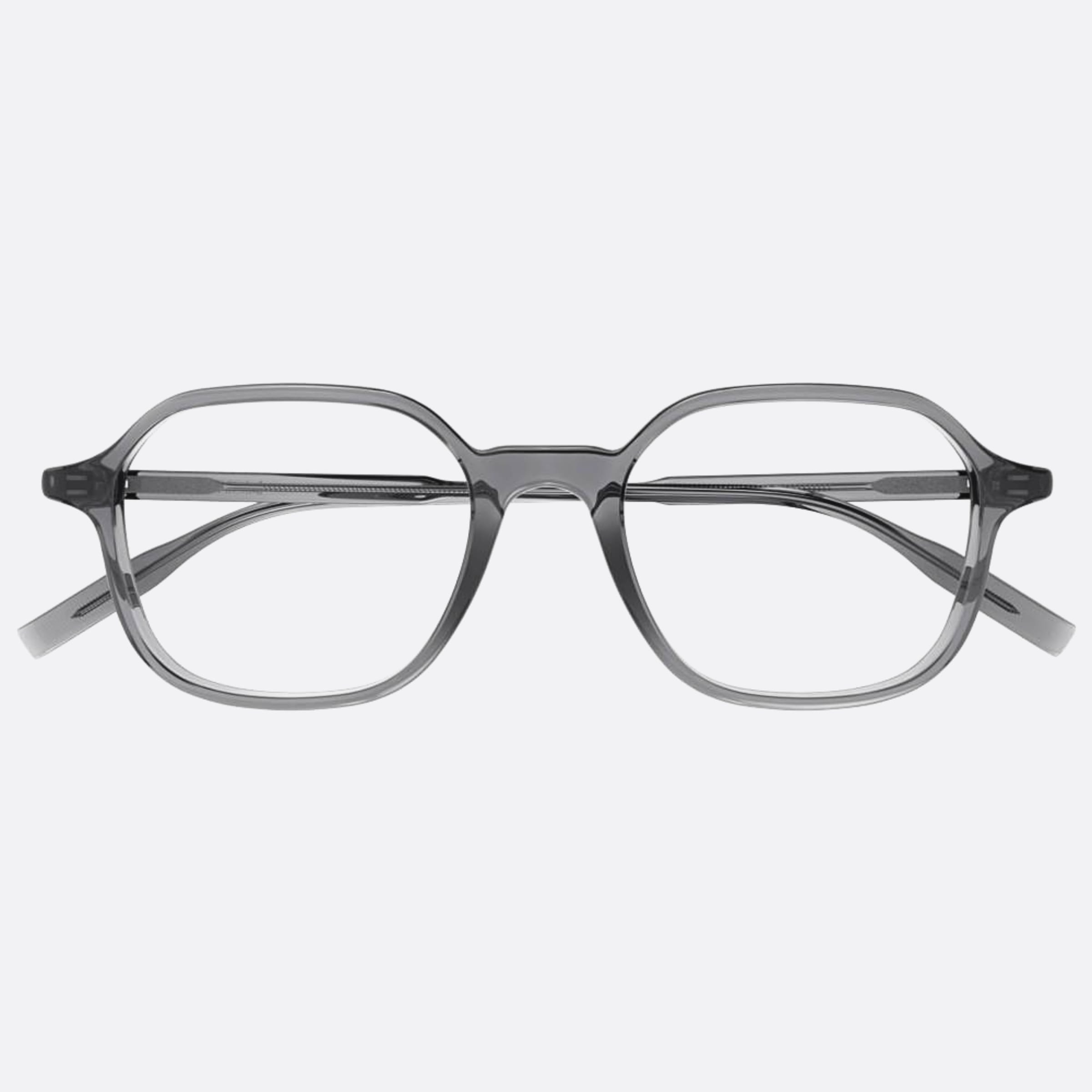 Montblanc 51mm Grey Squared Man Eyeglasses - Main View