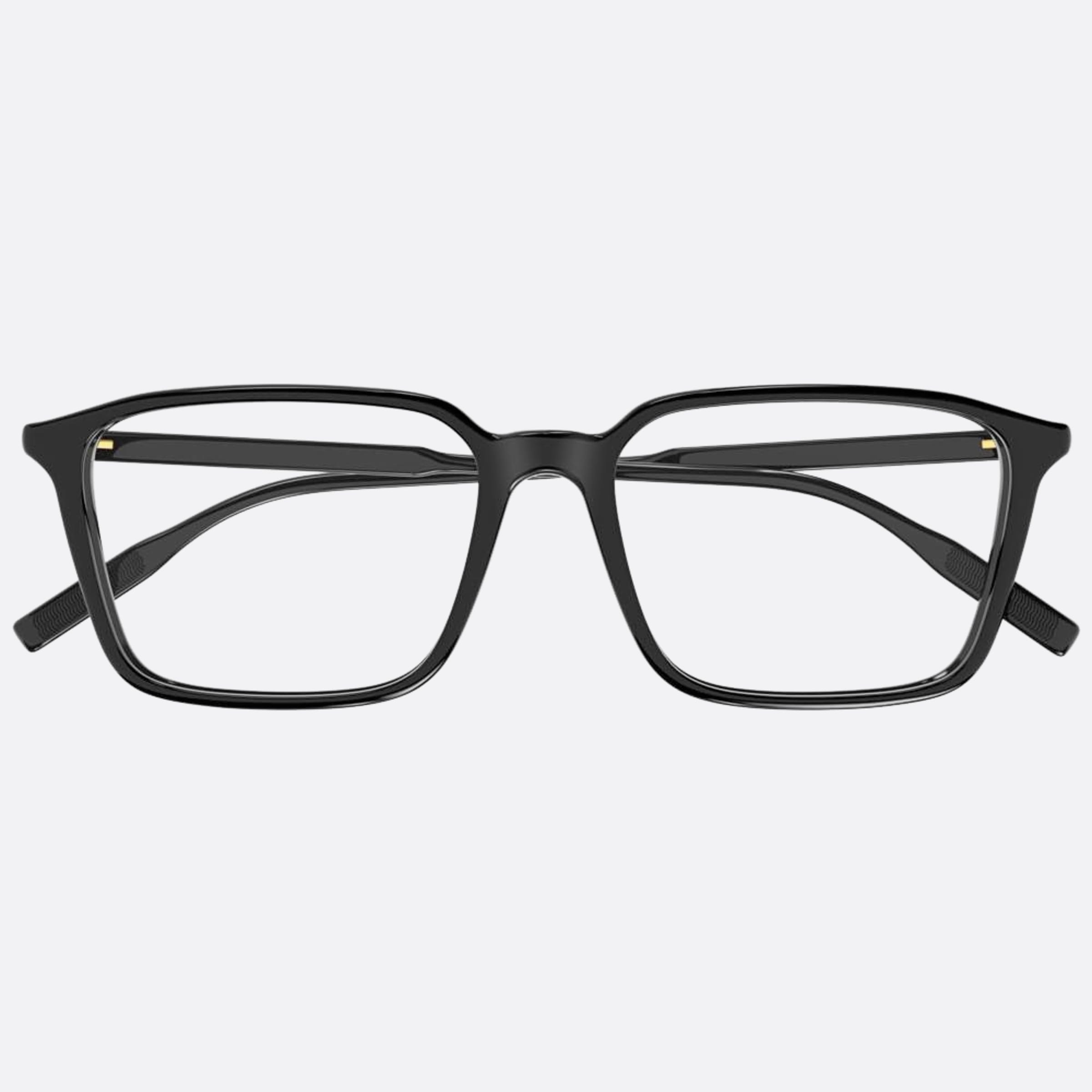 Montblanc 54mm Mb0293oa Black Squared Man Eyeglasses - Main View