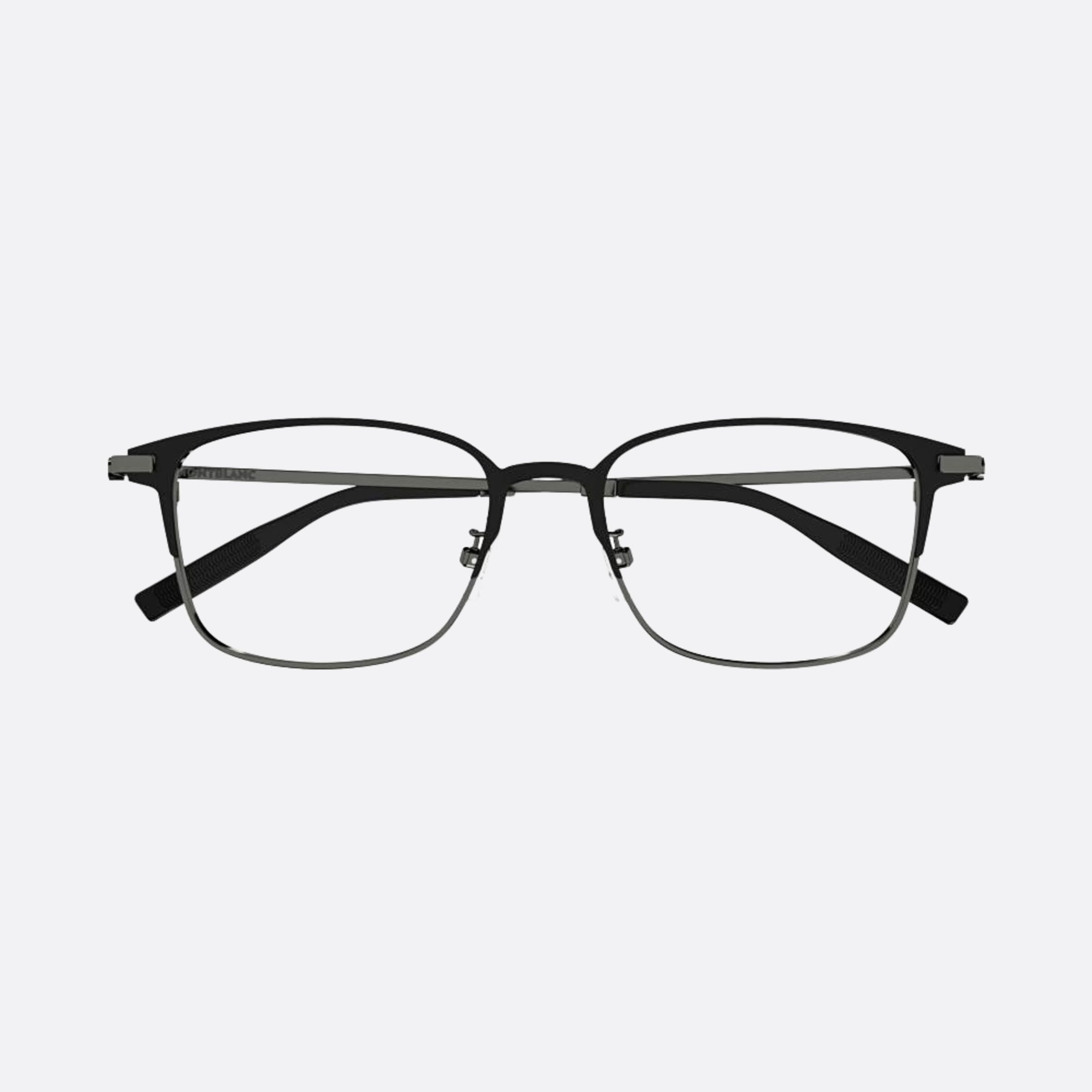 Montblanc 54mm Mb0314oa Black Squared Men Eyeglasses - Main View