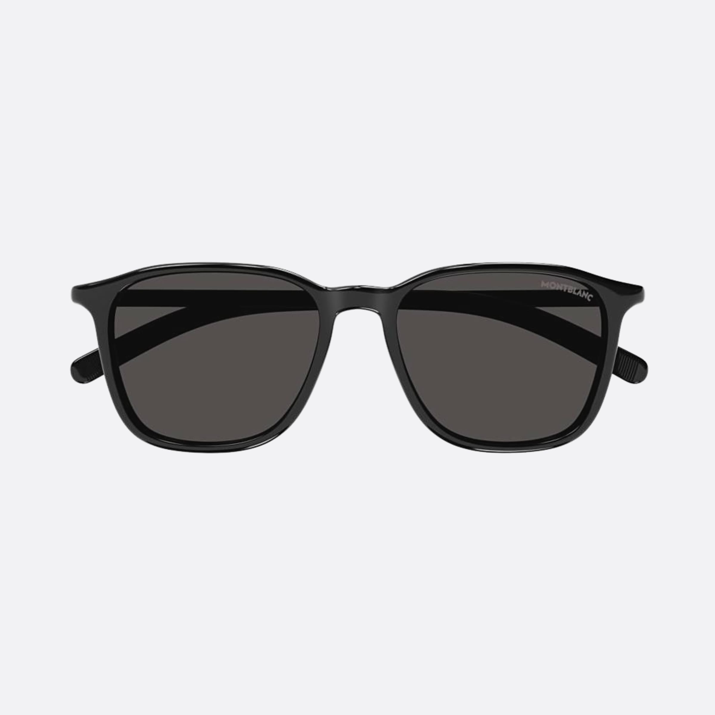 Montblanc 53mm Black Pantos Man Sunglasses - Main View
