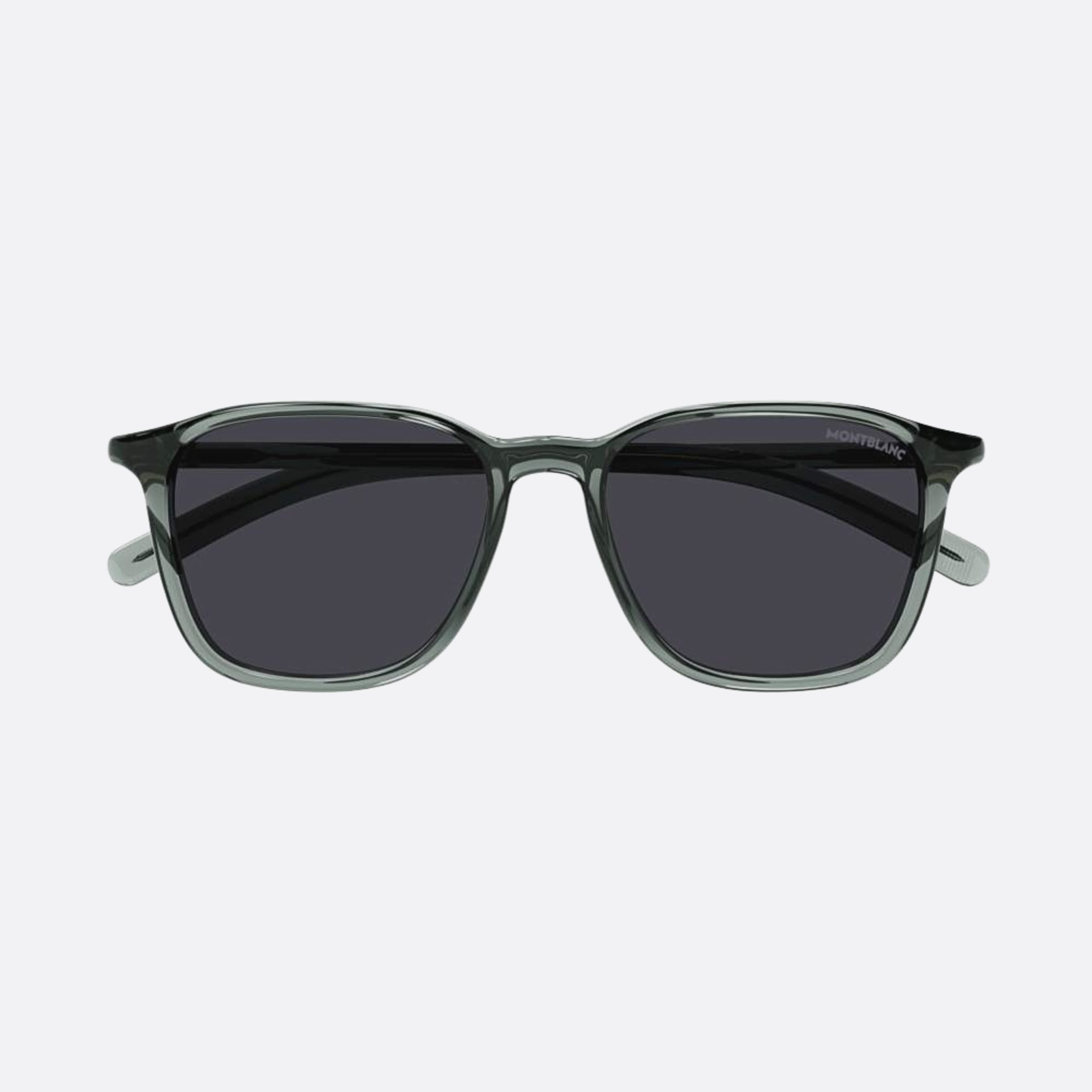 Montblanc 53mm Grs Grey Pantos Man Sunglasses - Main View