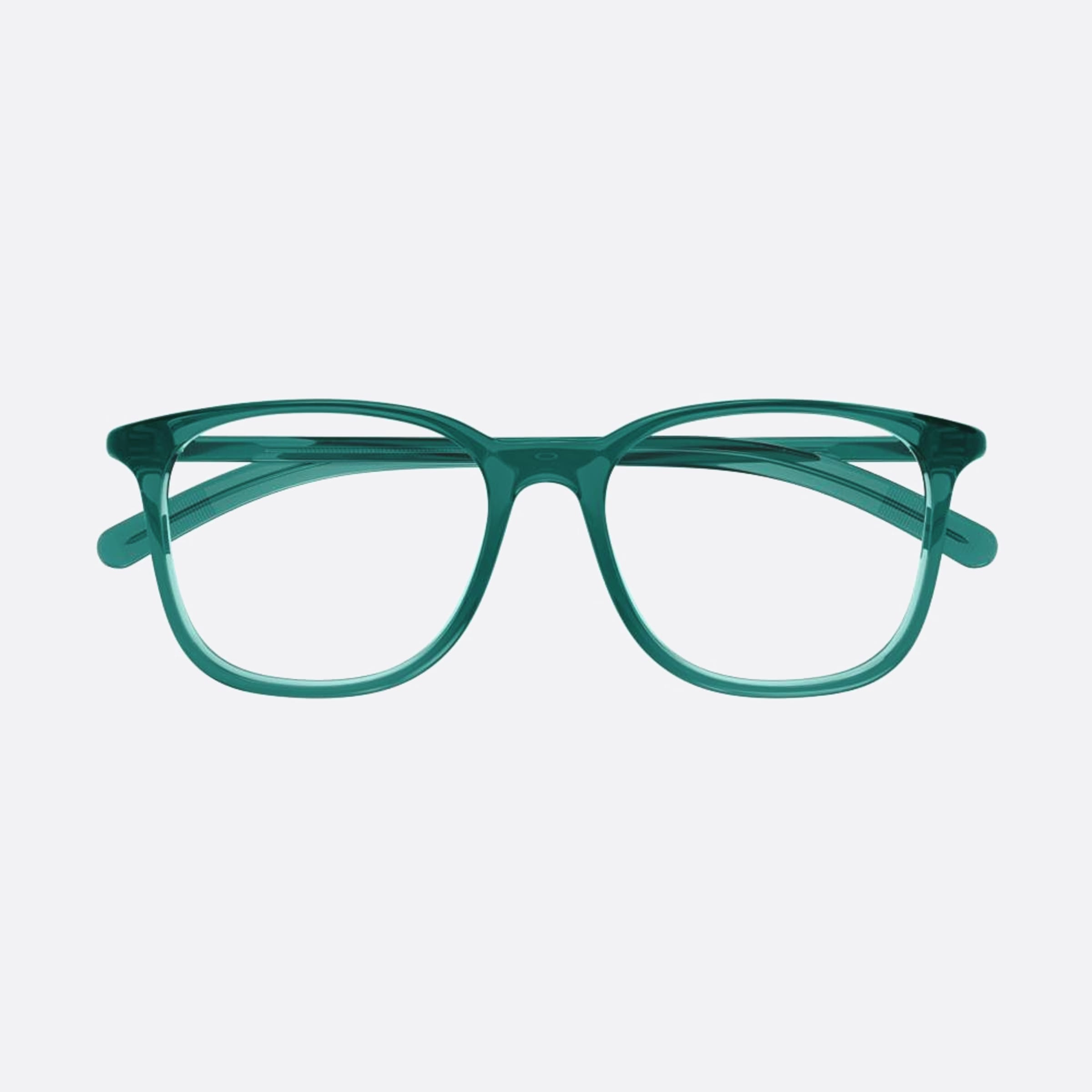 Montblanc 54mm Green Squared Man Eyeglasses - Main View