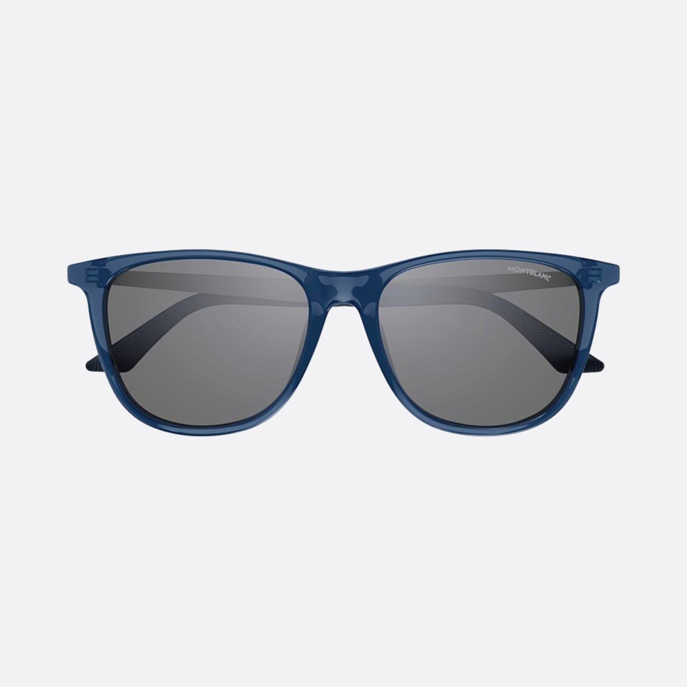 Montblanc 56mm Gbs Ruthenium Squared Man Sunglasses - Main View