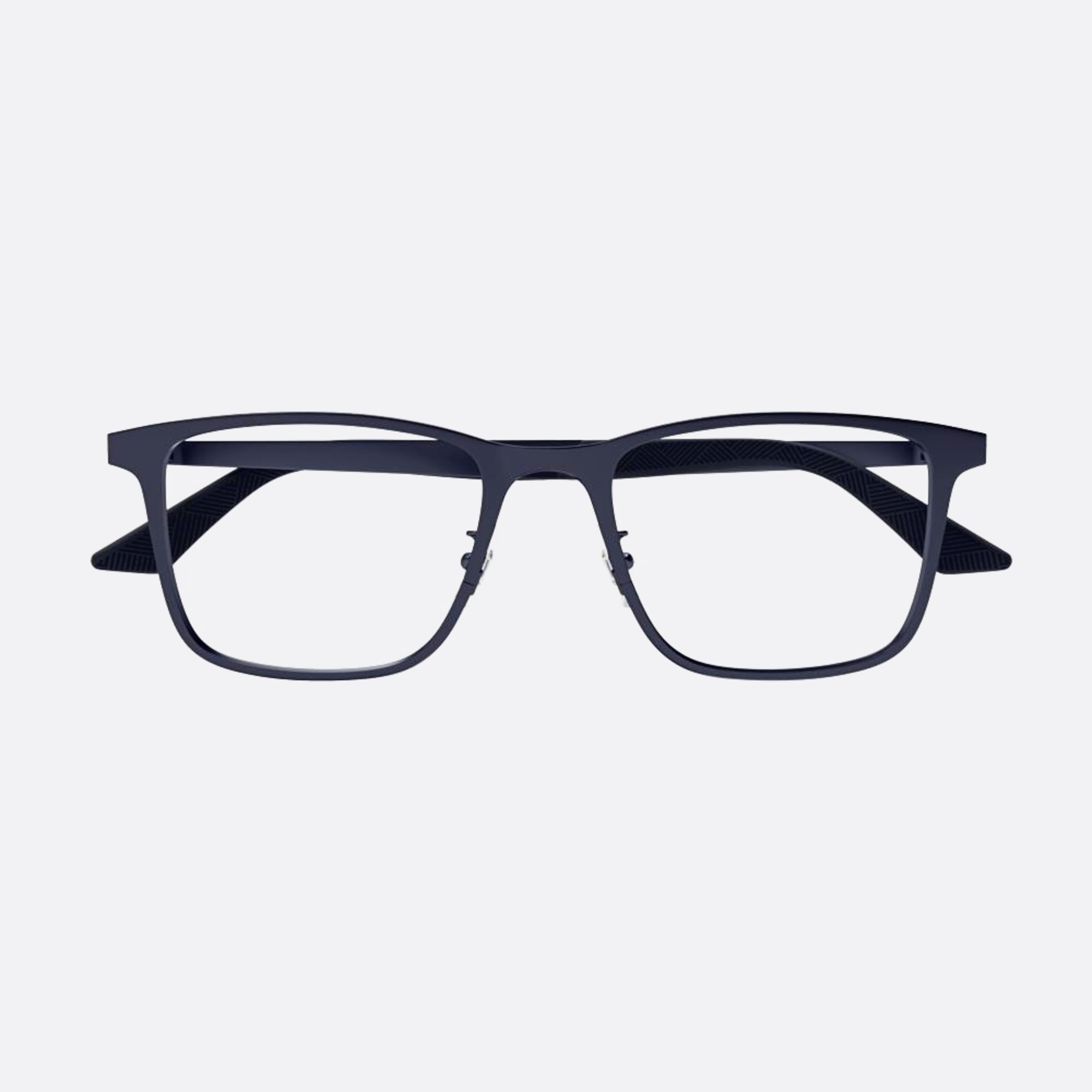 Montblanc 53mm Blue Squared Man Eyeglasses - Main View
