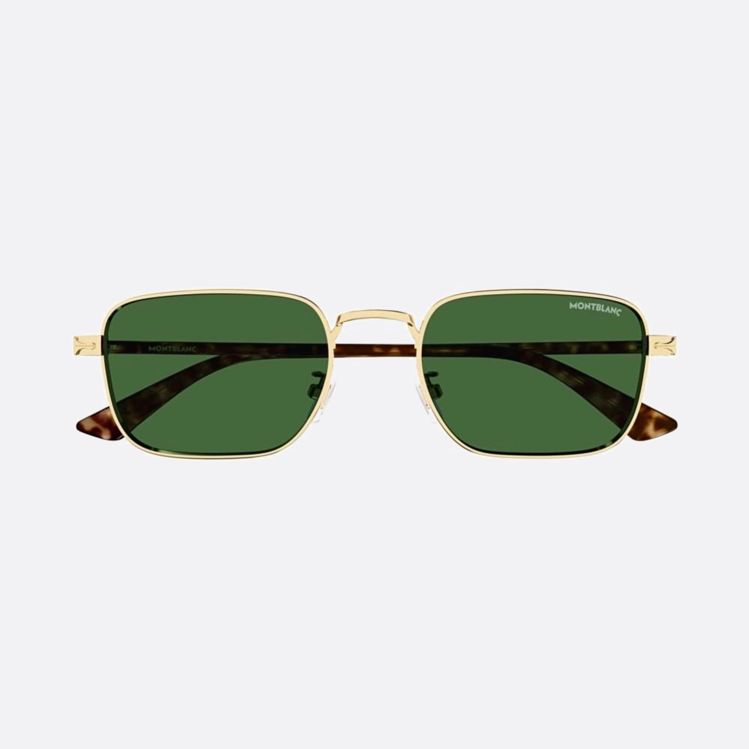 Montblanc 53mm Gbg Gold Squared Man Sunglasses - Main View
