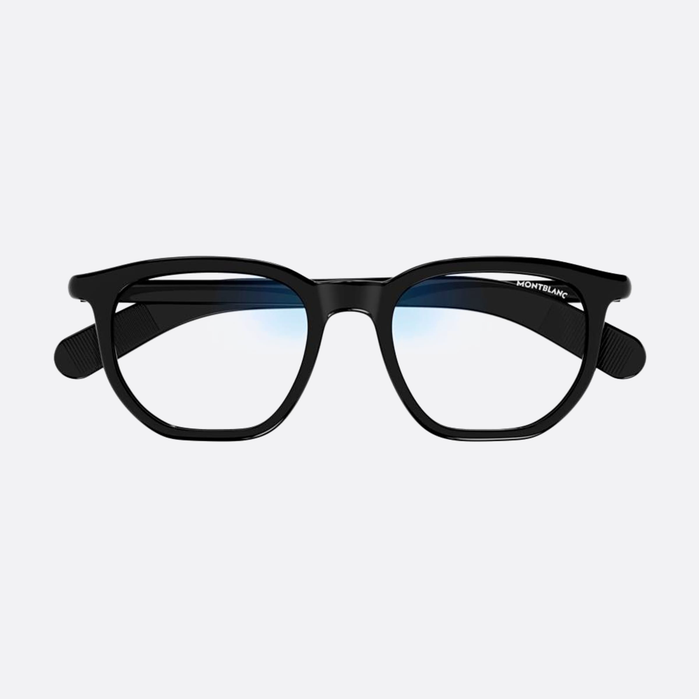 Montblanc 50mm Bkph Black Squared Photochromic Man Sunglasses - Main View