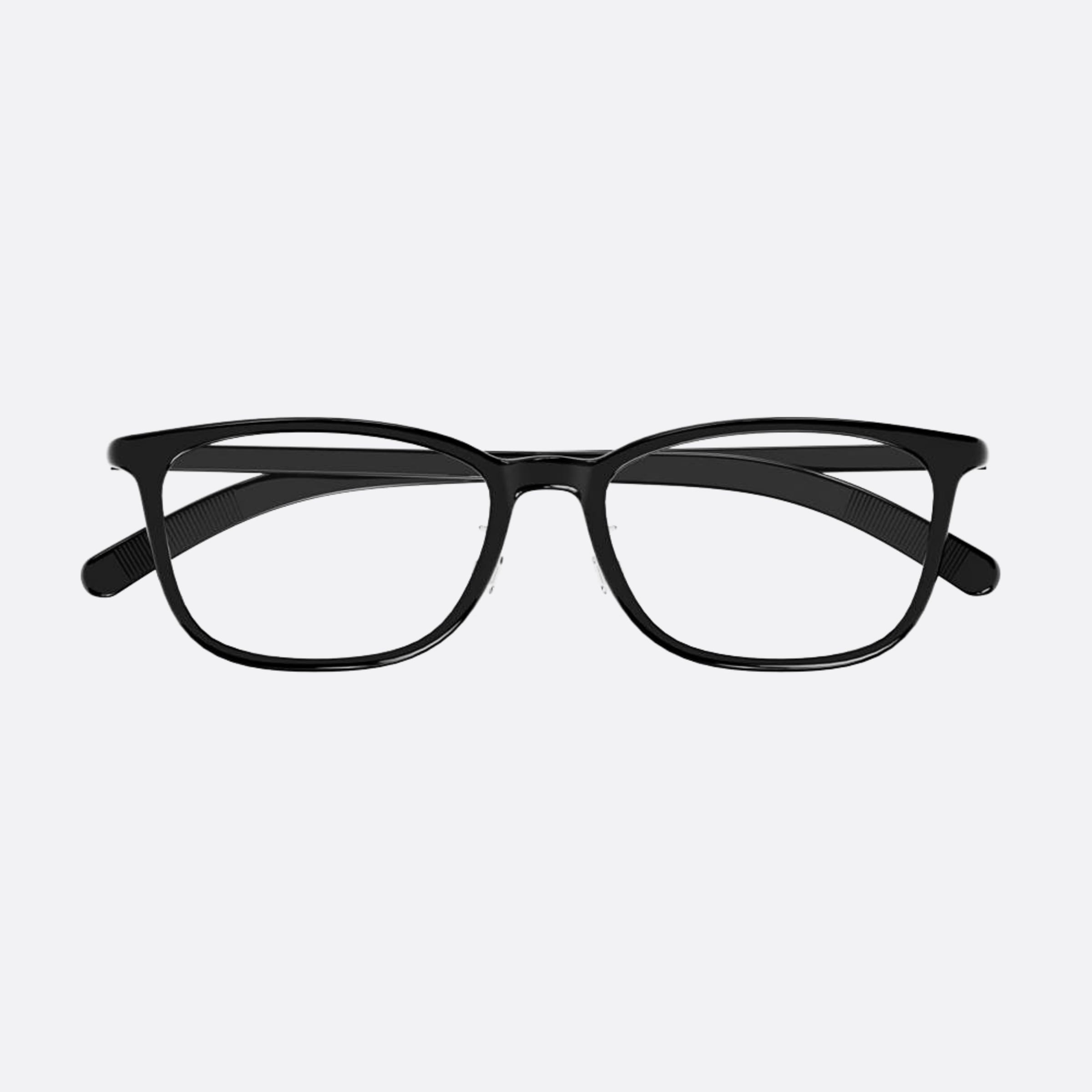 Montblanc 54mm Mb0376oj Black Squared Men Eyeglasses - Main View