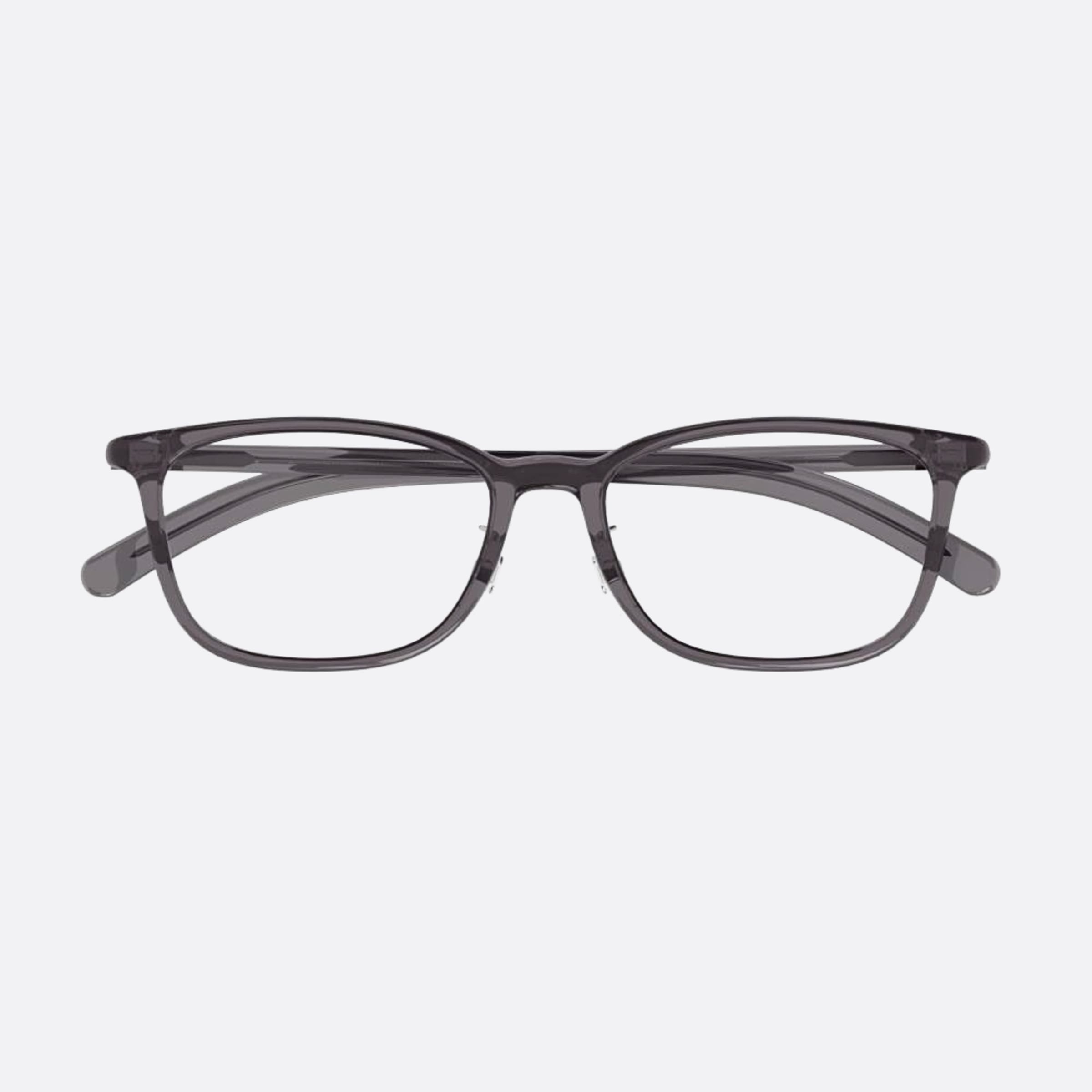 Montblanc 54mm Mb0376oj Grey Squared Men Eyeglasses - Main View