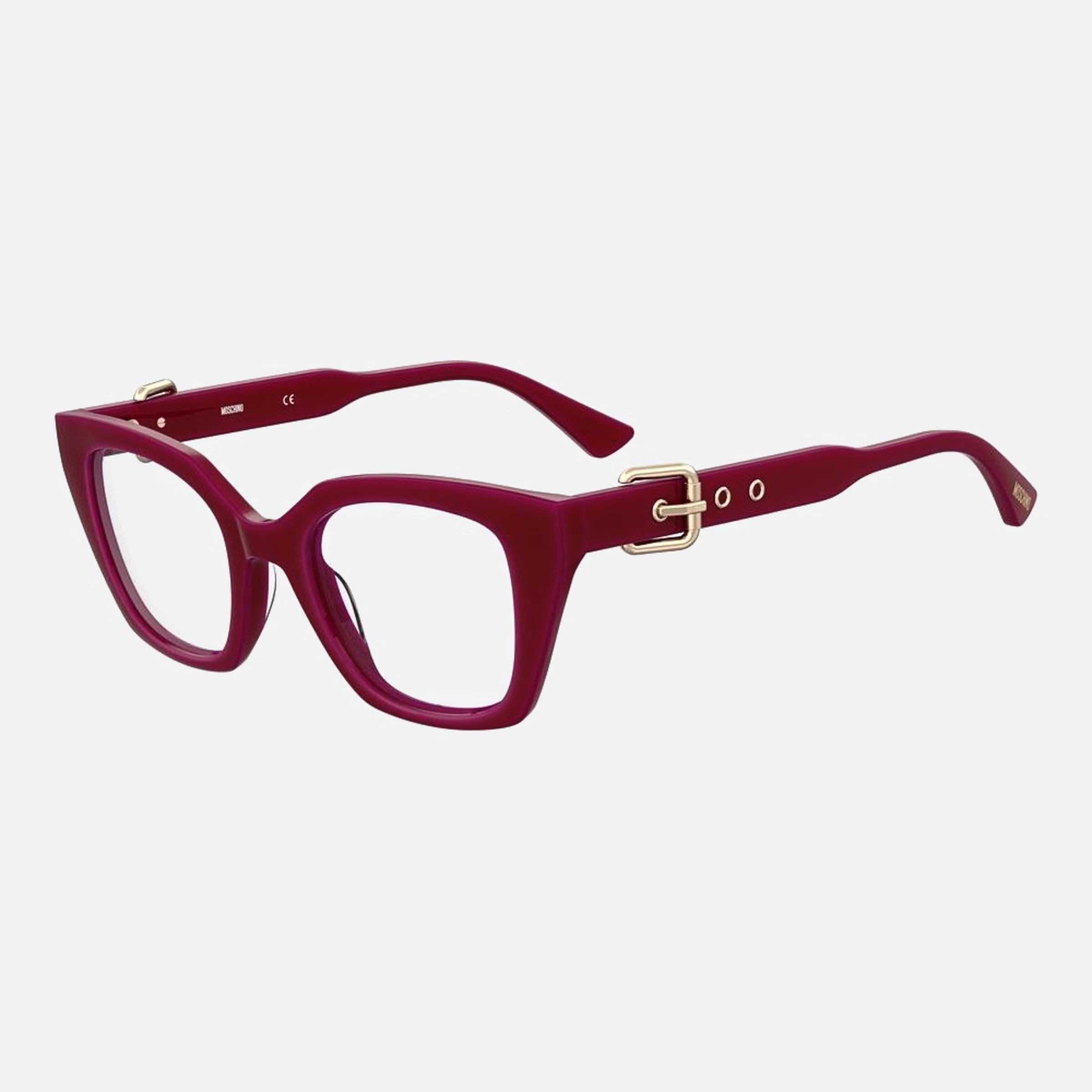 Moschino 48mm Mos617 C9a Red Butterfly Women Eyeglasses - Side View