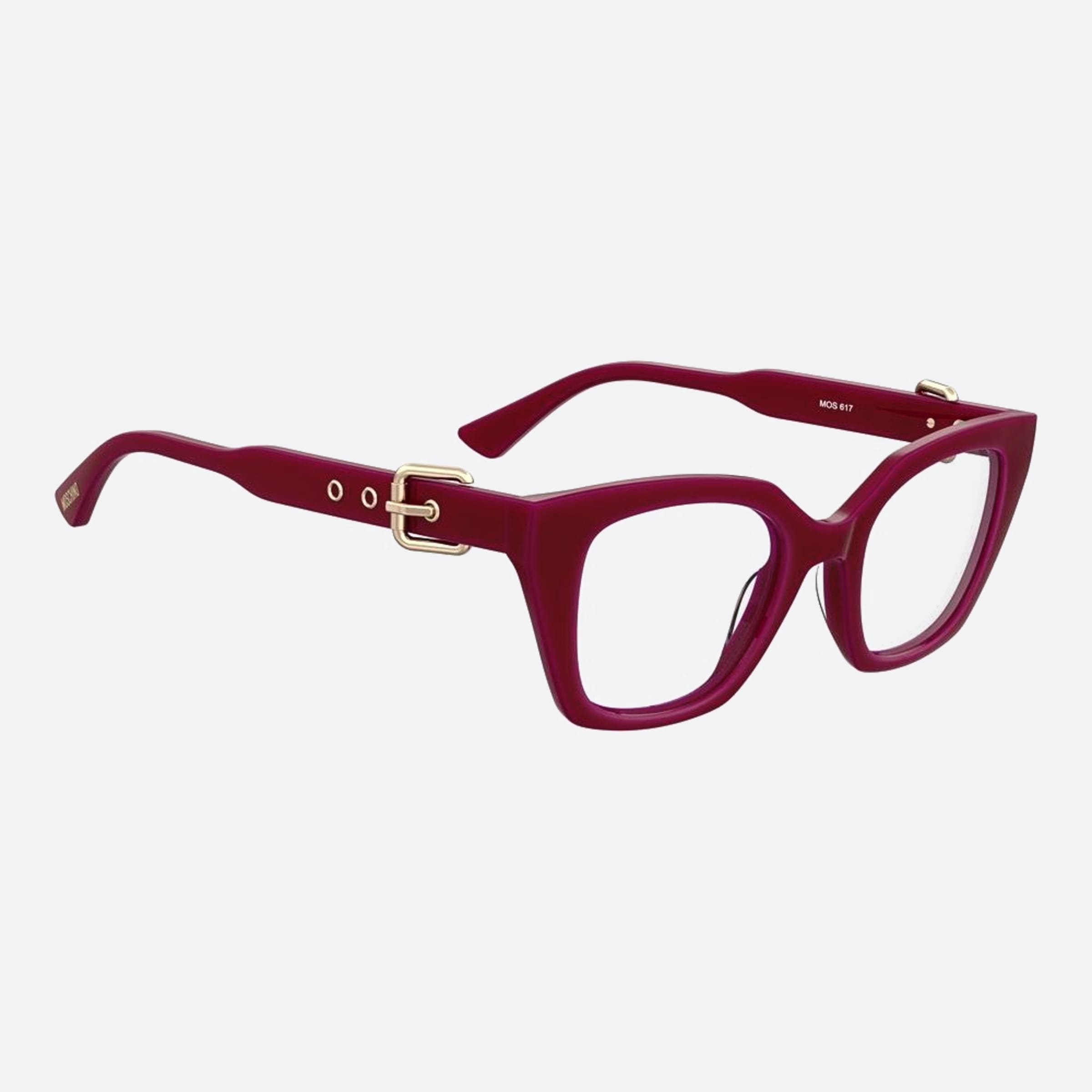 Moschino 48mm Mos617 C9a Red Butterfly Women Eyeglasses - Detail View