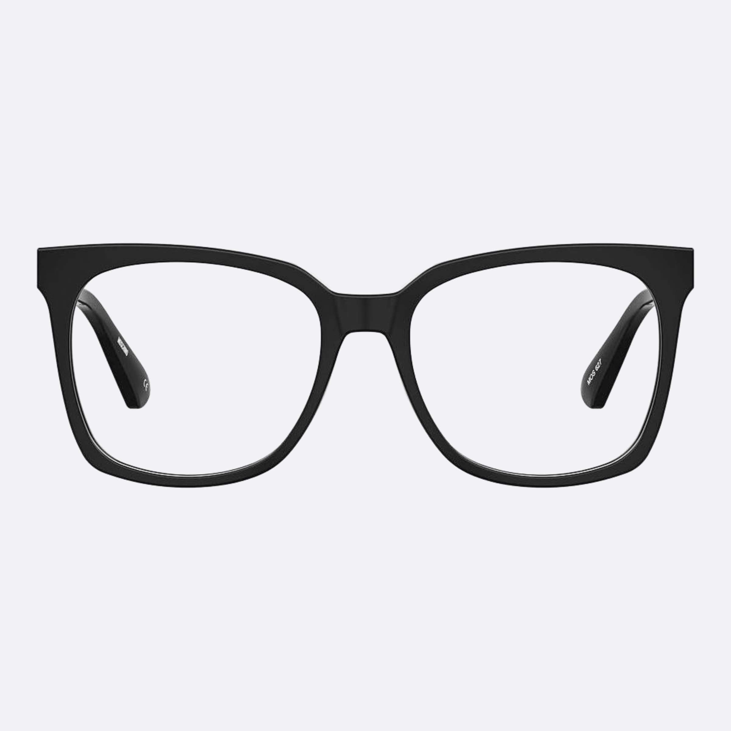 Moschino 52mm Mos627 Black Geometric Women Eyeglasses - Main View