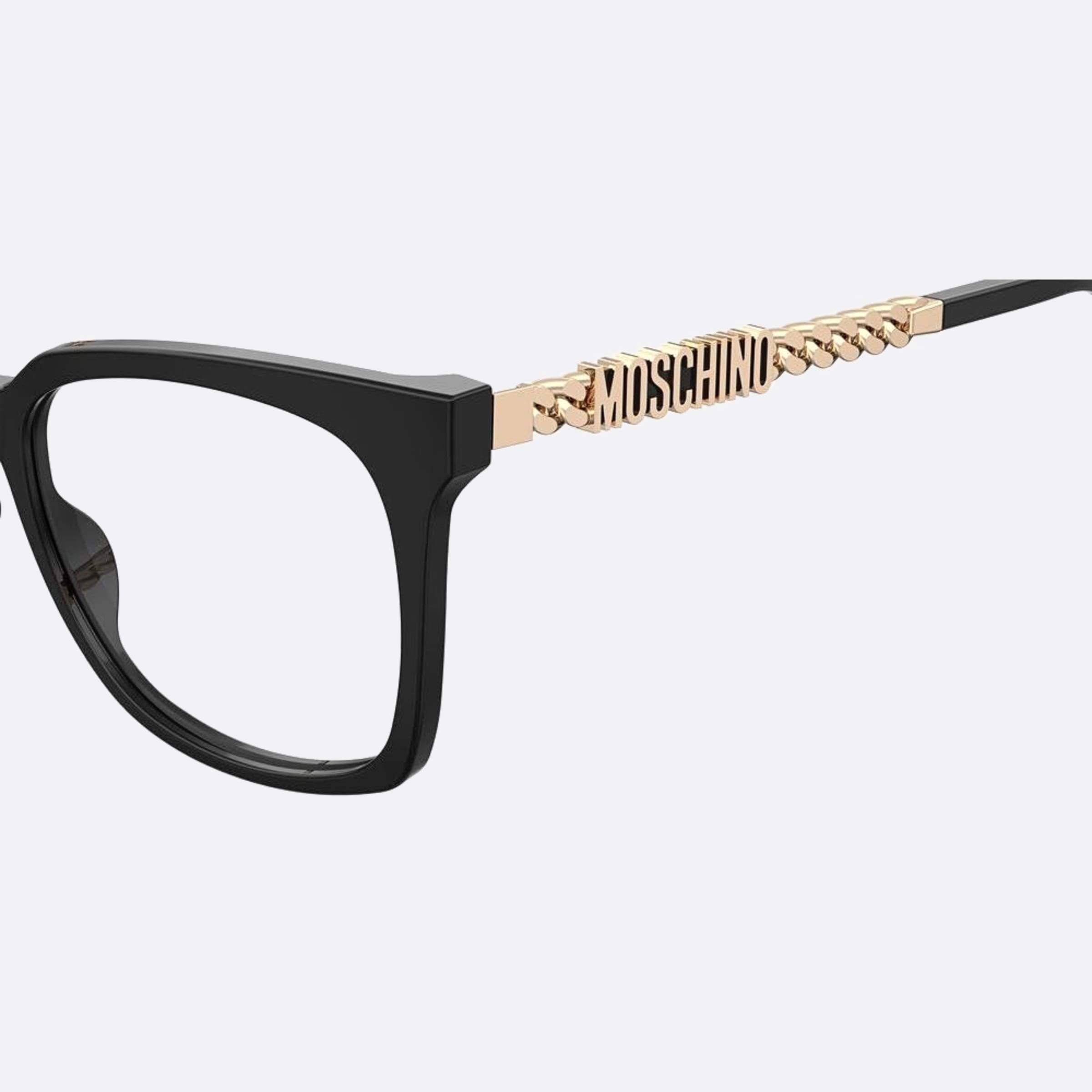 Moschino 52mm Mos627 Black Geometric Women Eyeglasses - Lifestyle Shot
