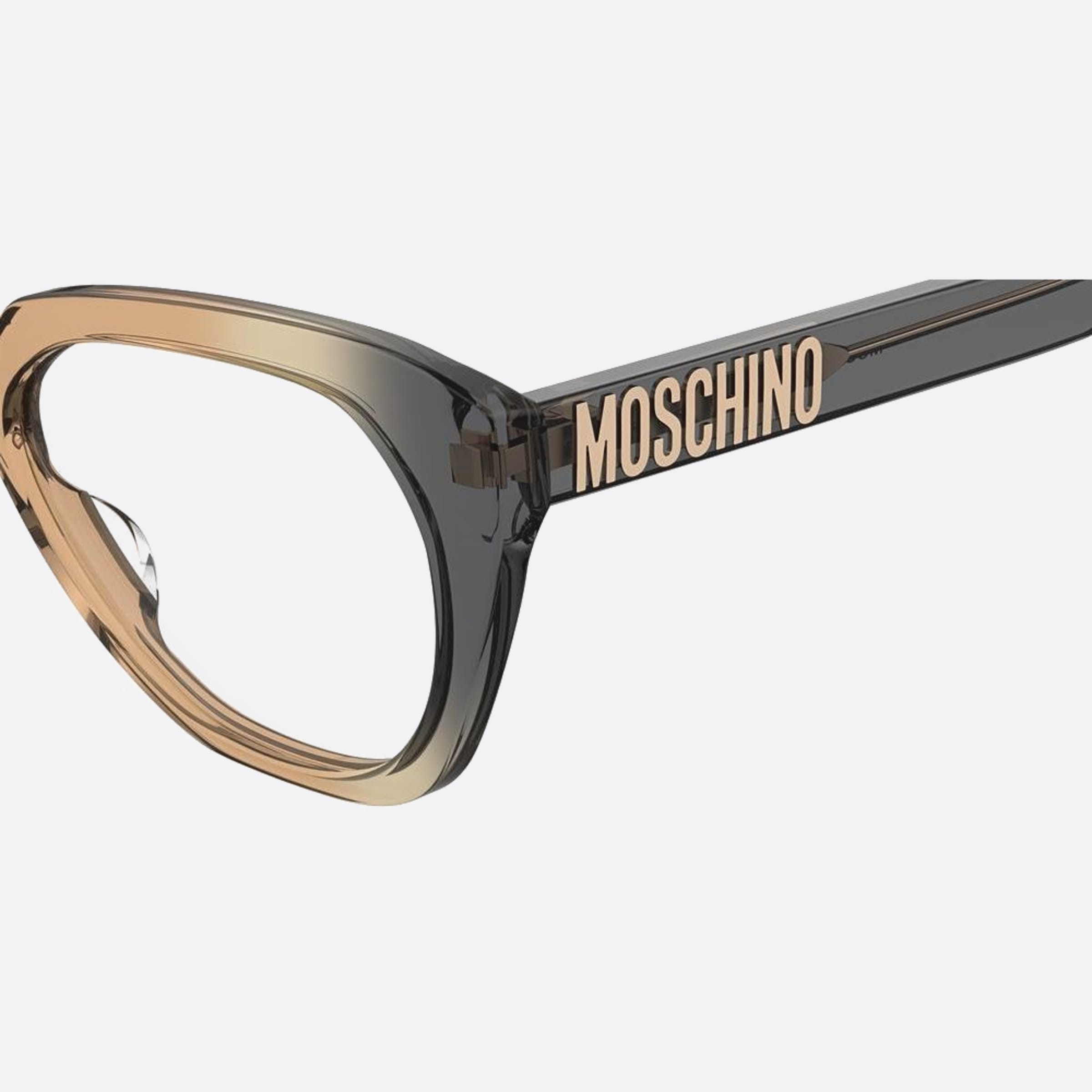 Moschino 51mm Mos628 Mqe Brown Butterfly Women Eyeglasses - Detail View