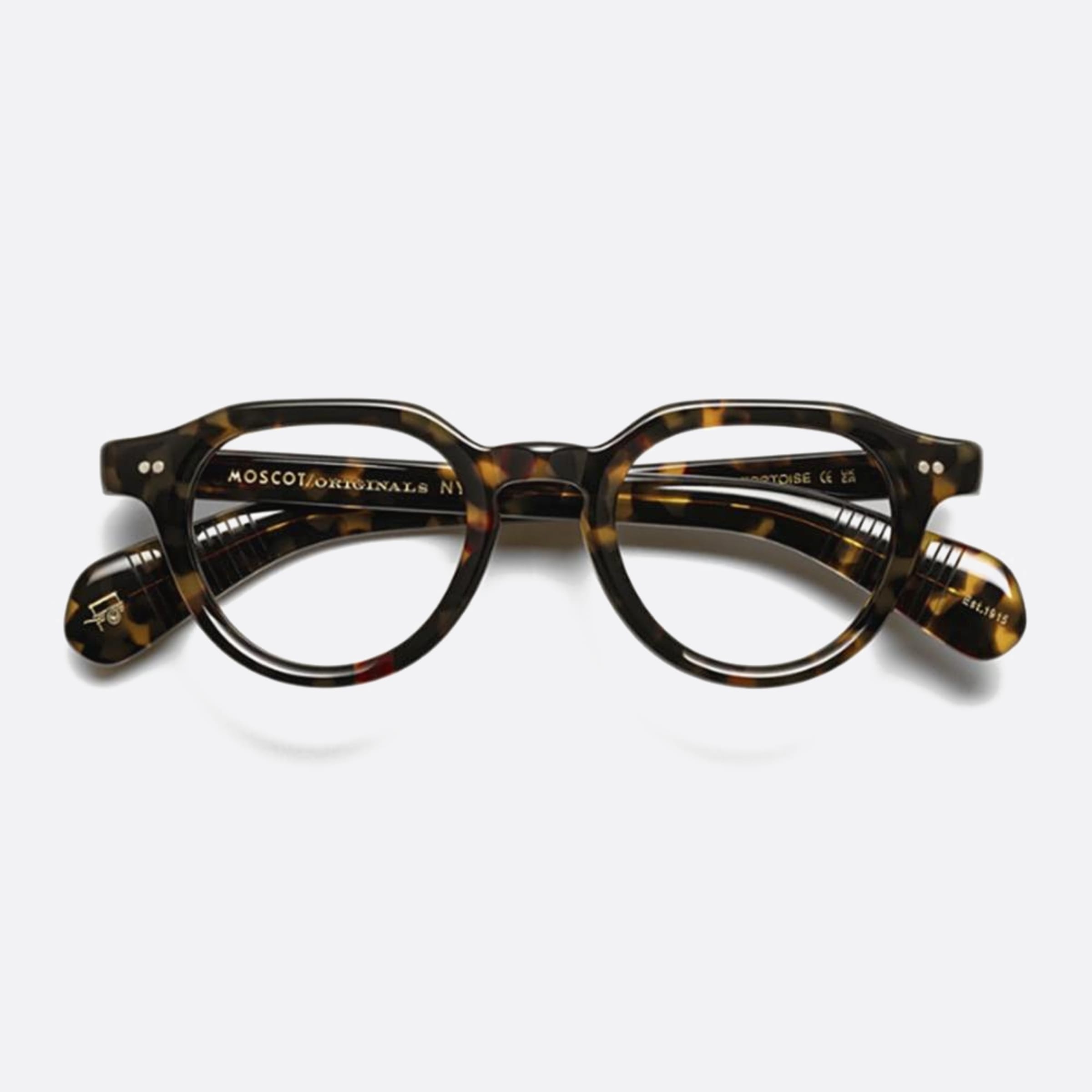 Moscot 48mm Baitsim Optic Havana Pantos Unisex Eyeglasses - Main View
