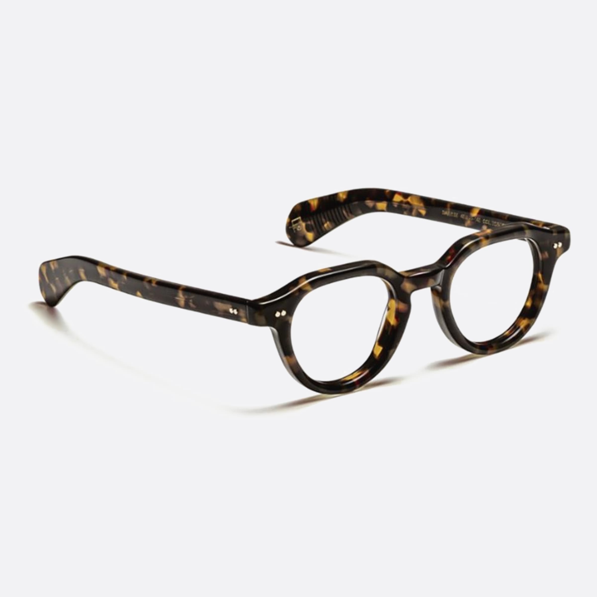 Moscot 48mm Baitsim Optic Havana Pantos Unisex Eyeglasses - Side View
