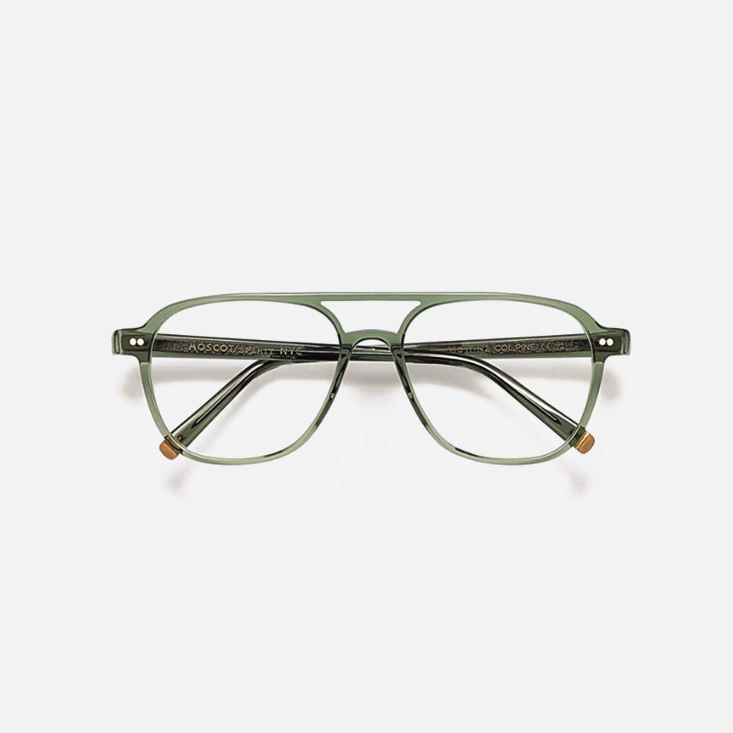 Moscot 55mm Bjorn Green Visor Men Eyeglasses - Main View