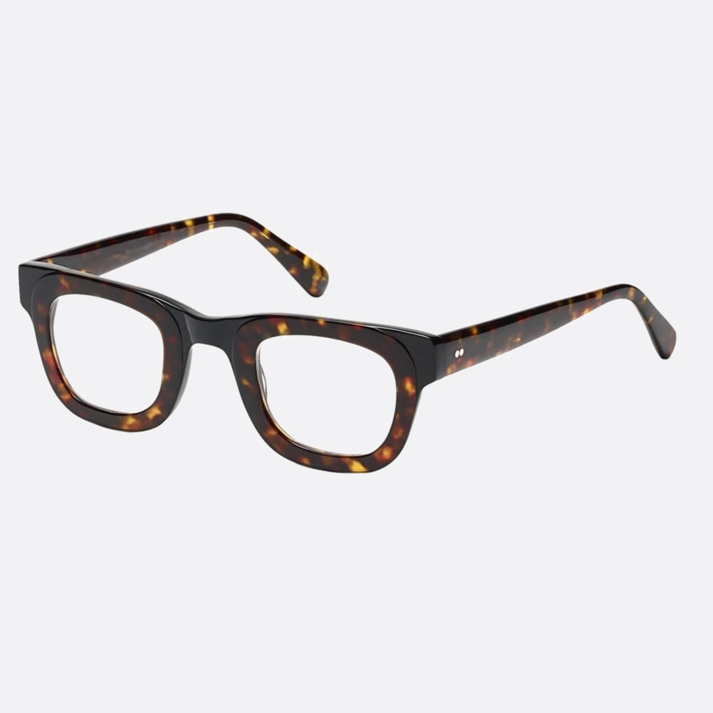 Moscot 42mm Fritz Trtbk Havana Geometric Unisex Eyeglasses - Side View