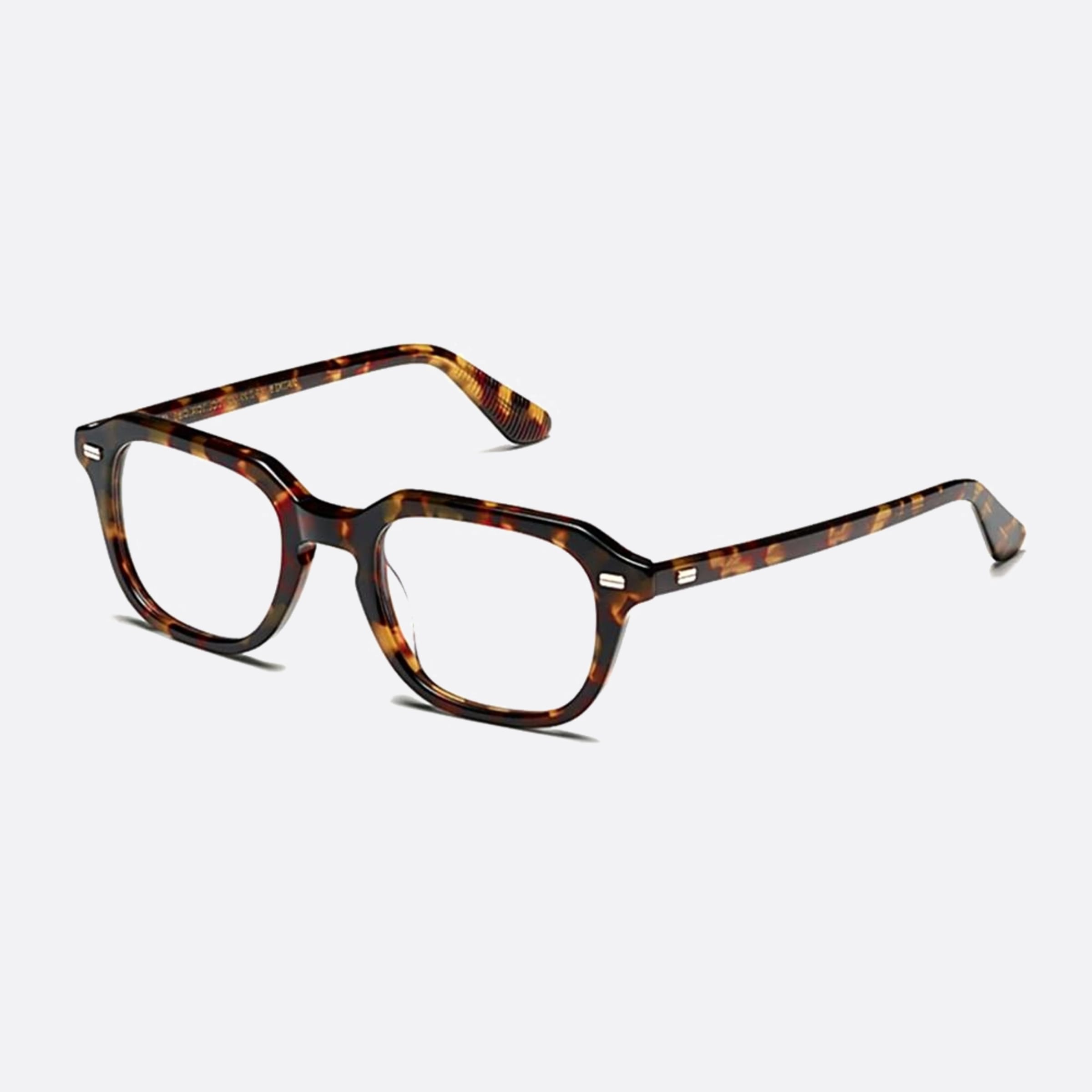 Moscot 52mm Gatkes Trt Havana Geometric Men Eyeglasses - Side View