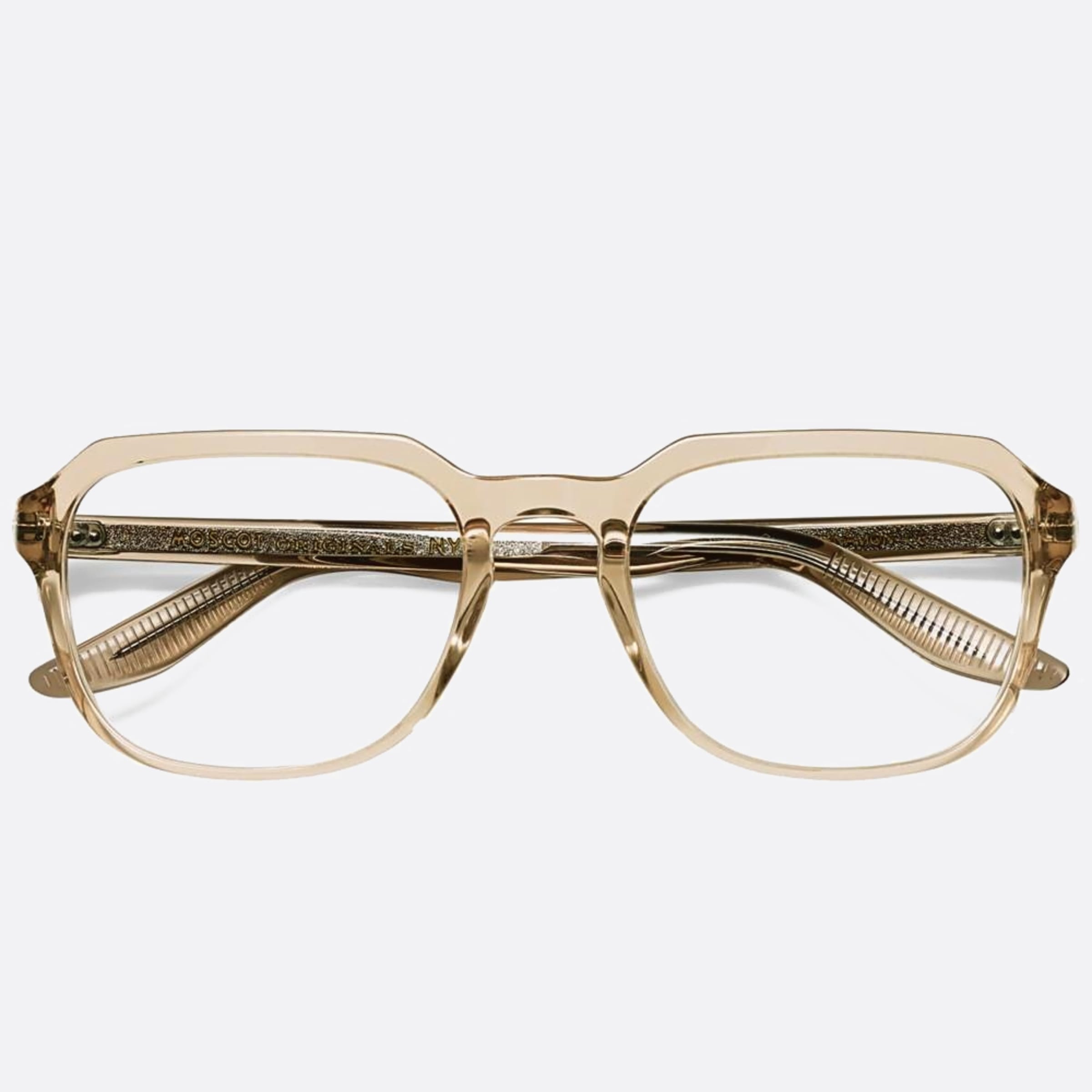 Moscot 52mm Haskel Cnn Pink Geometric Unisex Eyeglasses - Main View