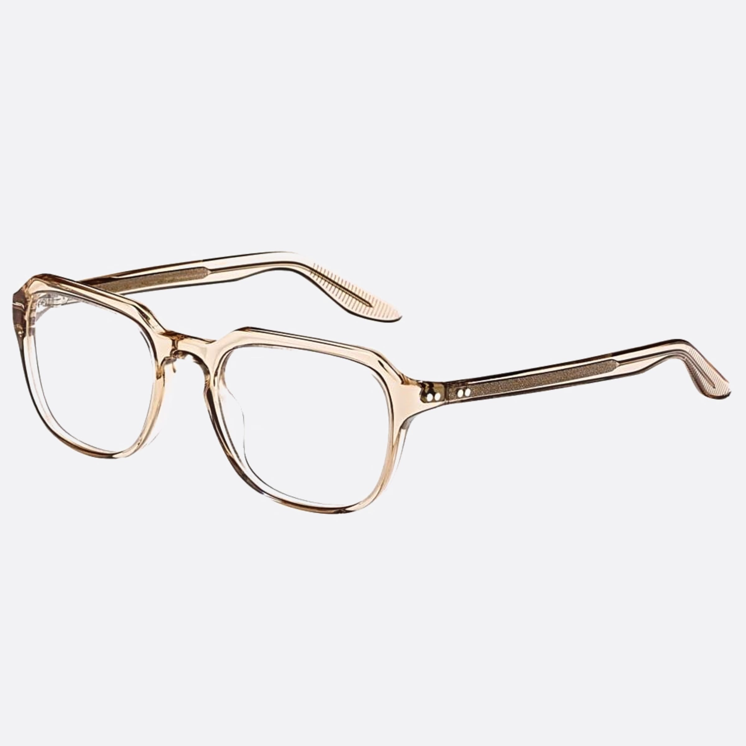 Moscot 52mm Haskel Cnn Pink Geometric Unisex Eyeglasses - Side View